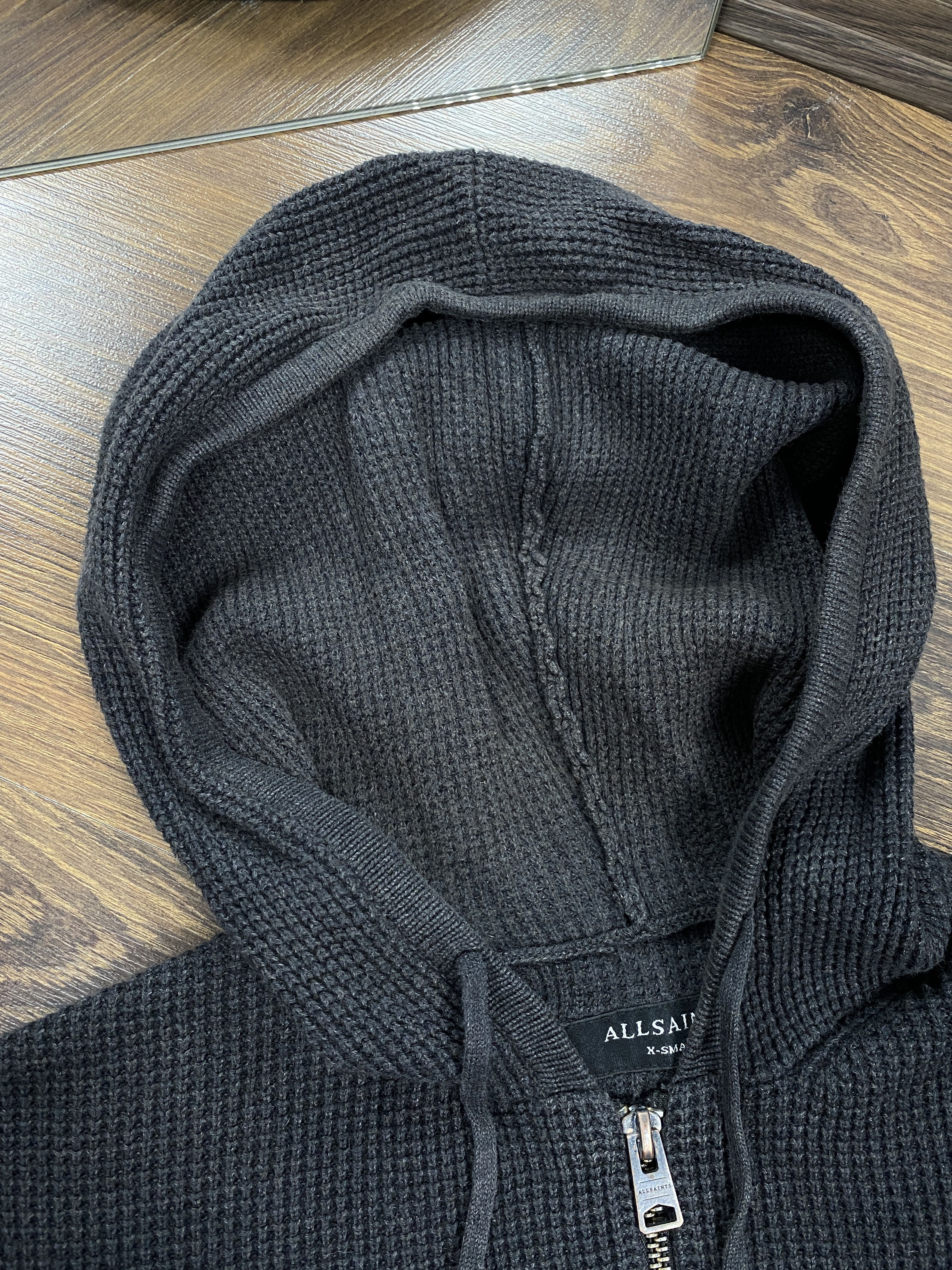 Allsaints Allsaints vintage knit zip hoodie y2k Size US XS / EU 42 / 0 - 5 Thumbnail