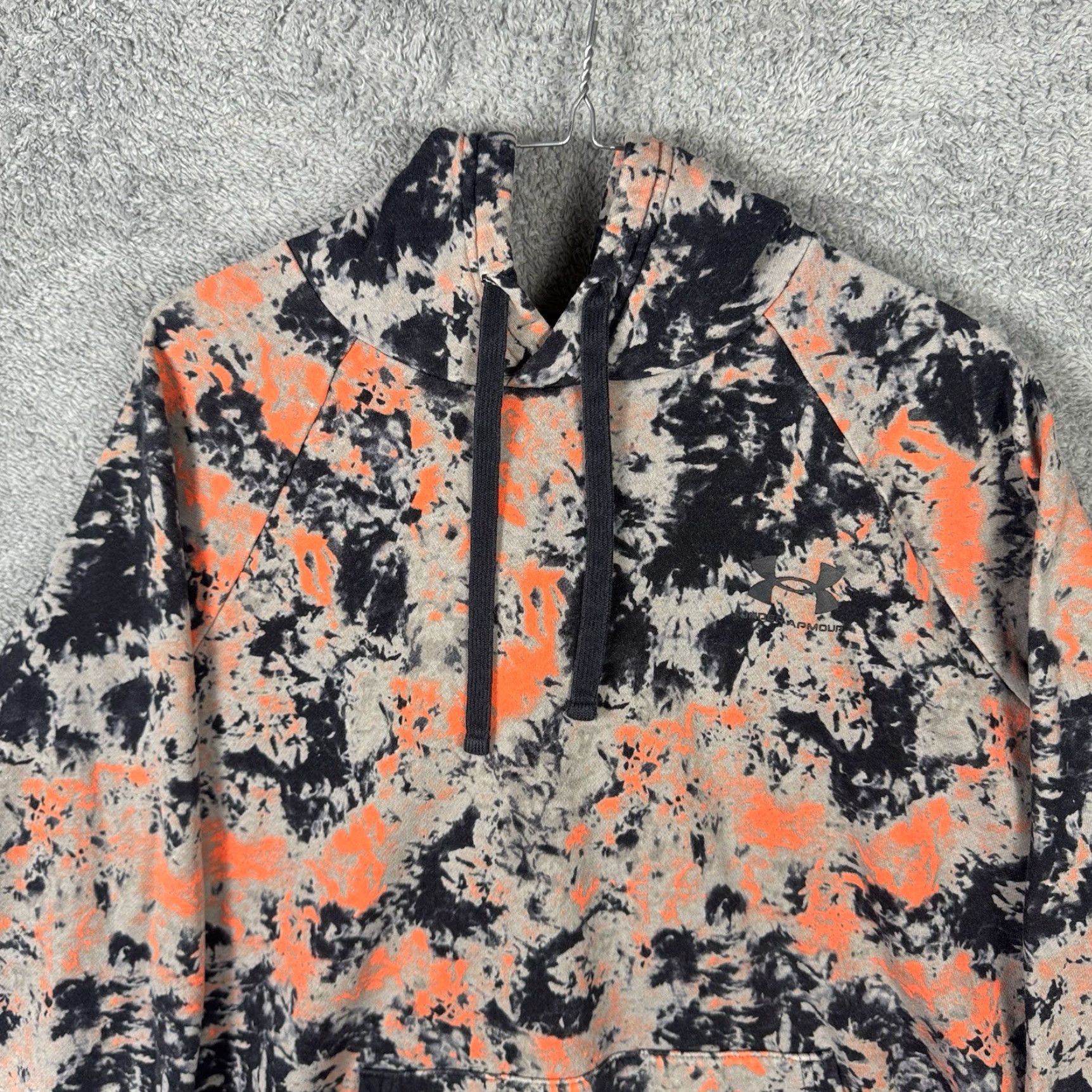 Under Armour Under Armour Rival Camo Hoodie Mens L Fleece Pullover Sweatshirt Loose Abstract PullOver Hoodie Camouflage Multicolor Army Outdoor Logo Size US L / EU 52-54 / 3 - 4 Thumbnail