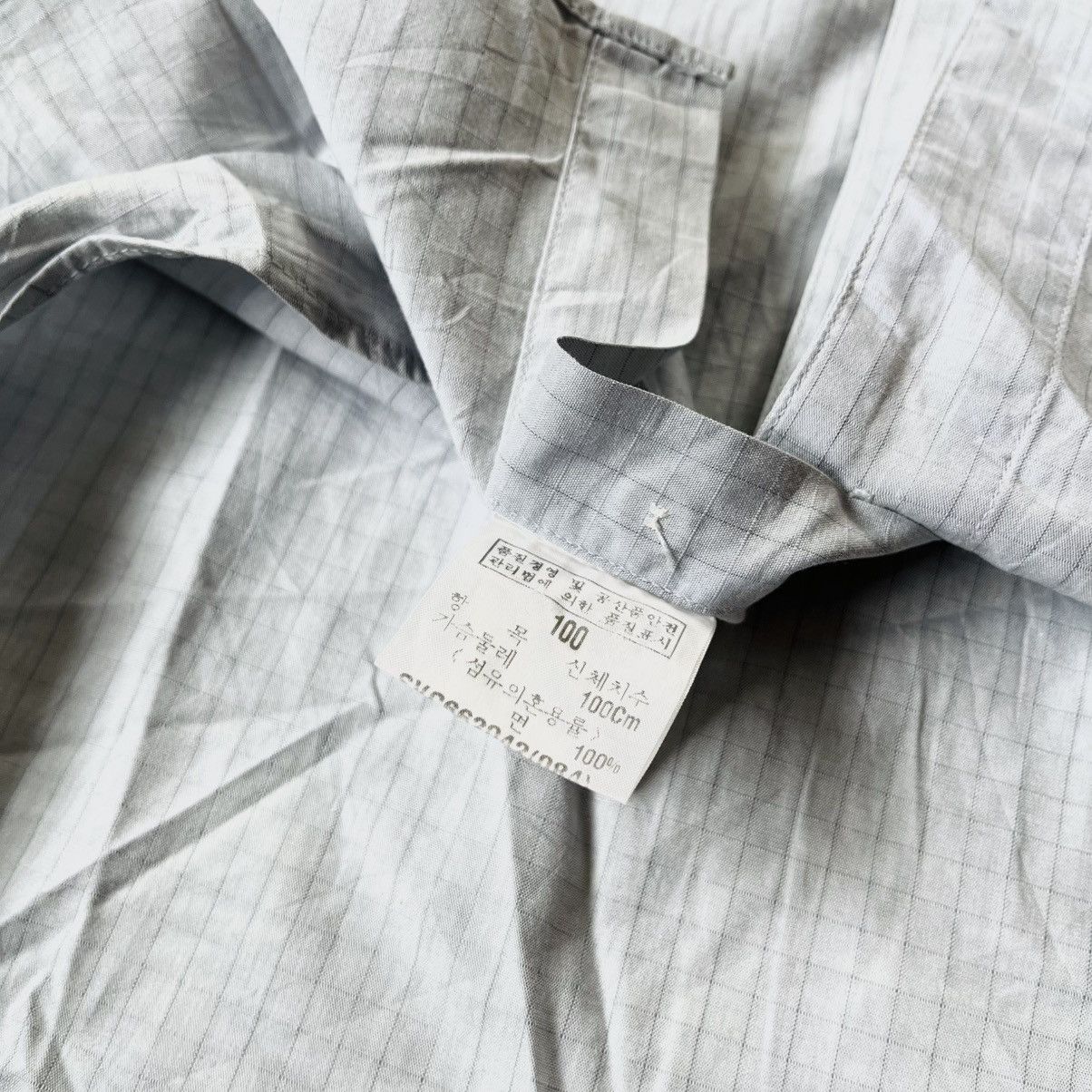 Givenchy Vtg Givenchy Cotton Botton Up Shirt Size US L / EU 52-54 / 3 - 4 Thumbnail