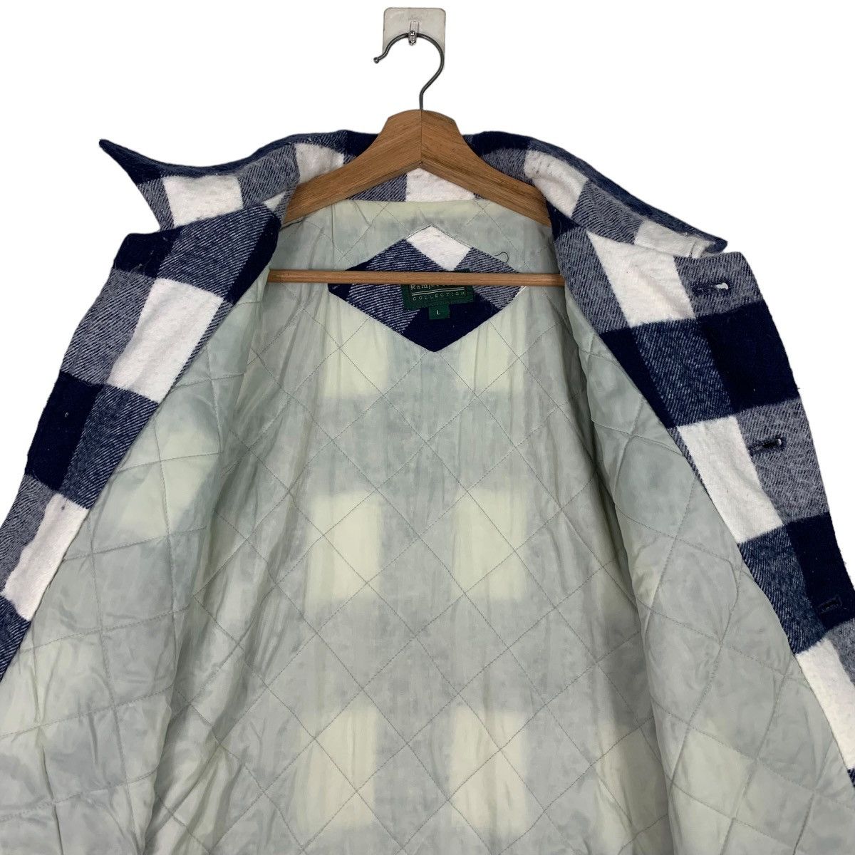 Japanese Brand RAMJET FREAK Collection Four Pocket Tartan Flannel #0538-C25 Size US L / EU 52-54 / 3 - 12 Thumbnail