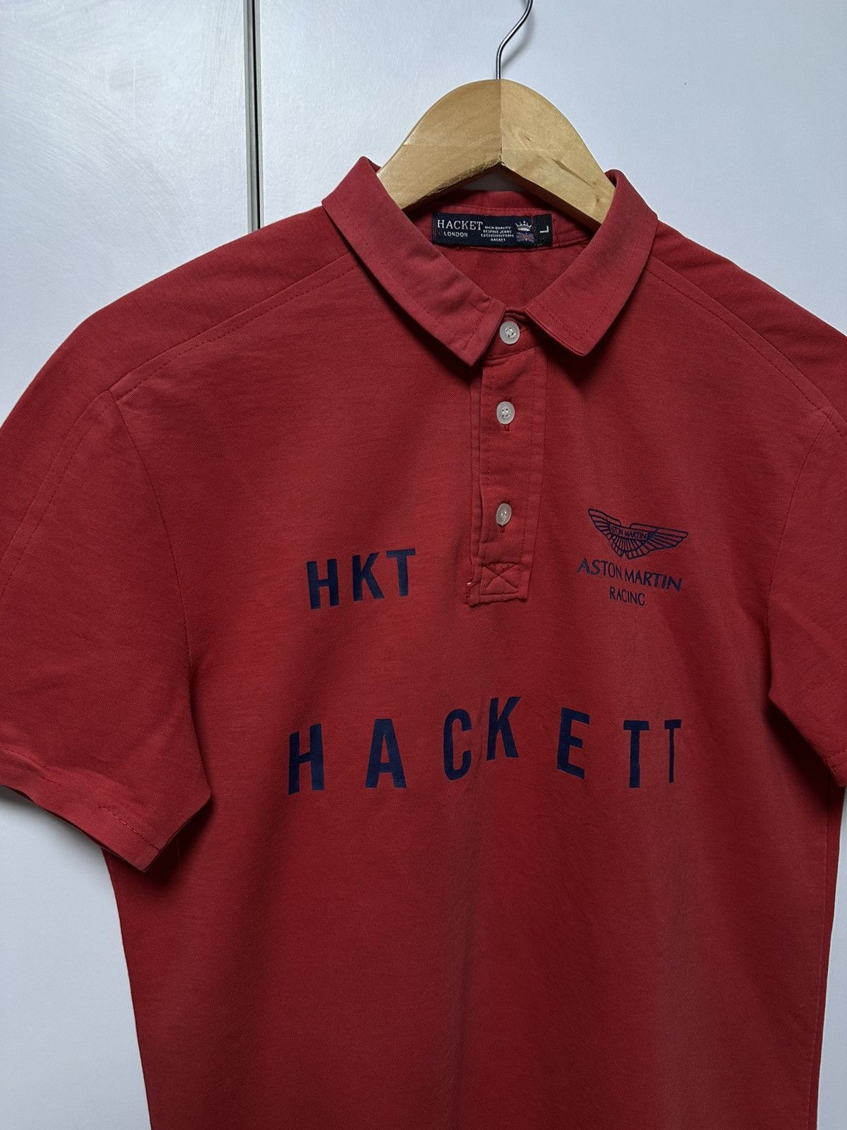 Hackett Hackett London HCT Aston Martin Racing Polo Shirt Rugby Size US L / EU 52-54 / 3 - 2 Thumbnail