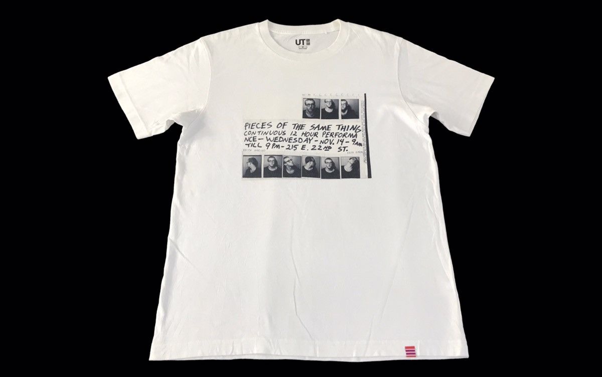 Keith Haring Keith Haring Photo Quotes Design Pop Art Graphic Printed Tee Size US M / EU 48-50 / 2 - 1 Thumbnail