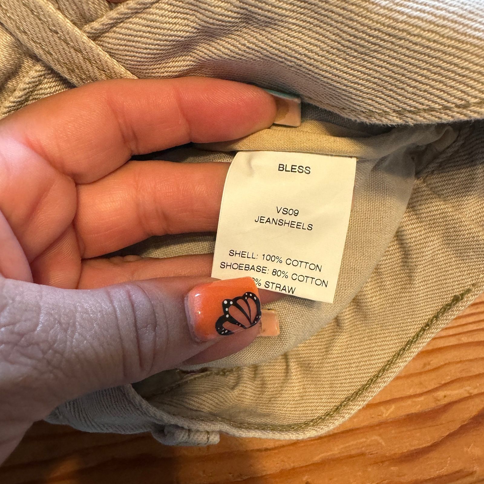 Bless BLESS Blue Jeansheels Wedge Heels Size US 9 / IT 39 - 5 Thumbnail