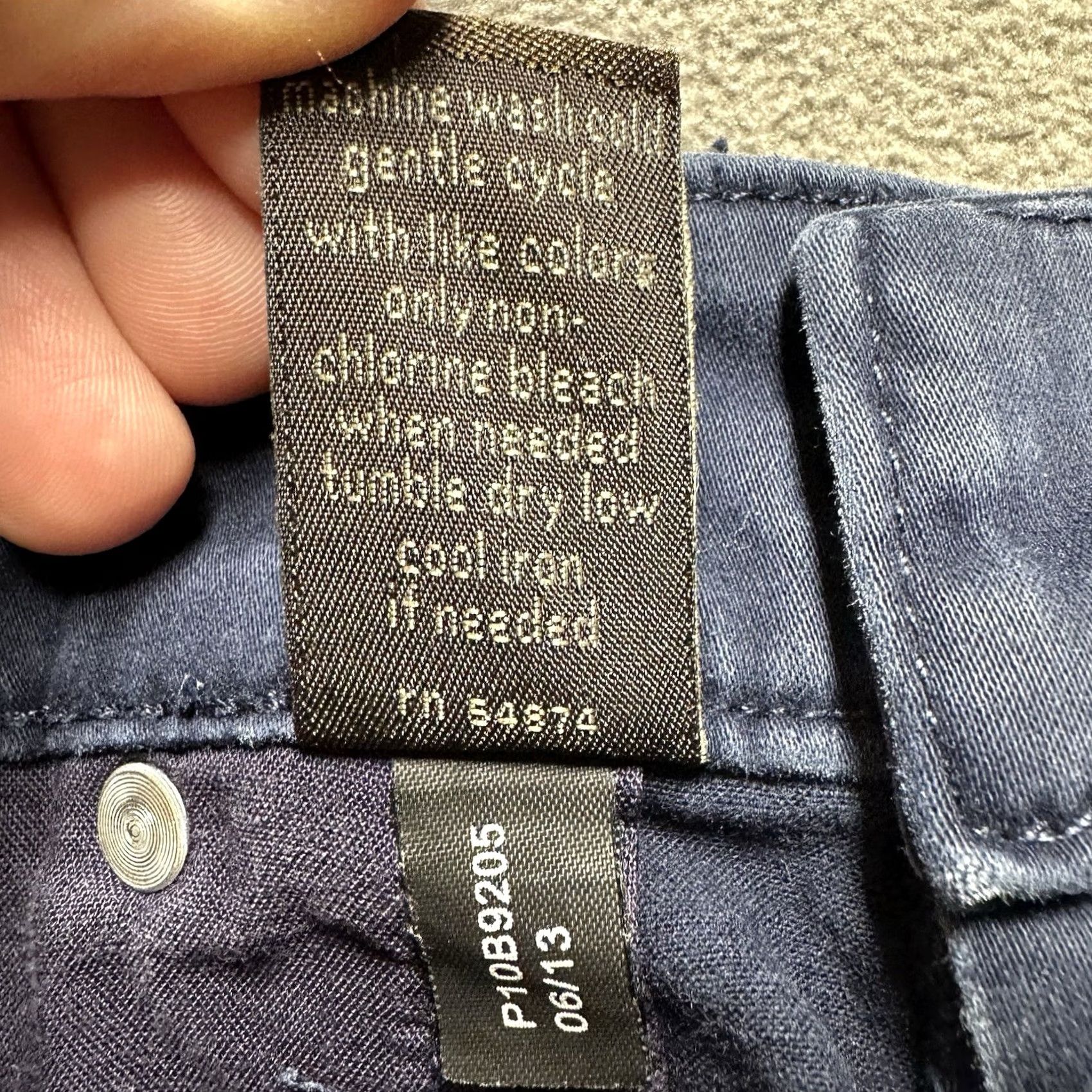 Vintage The Limited Jeans Womens Size 6 Dark Blue Cotton Blend Stretch Legging Skinny 29x29 Size 28" / US 6 / IT 42 - 5 Thumbnail