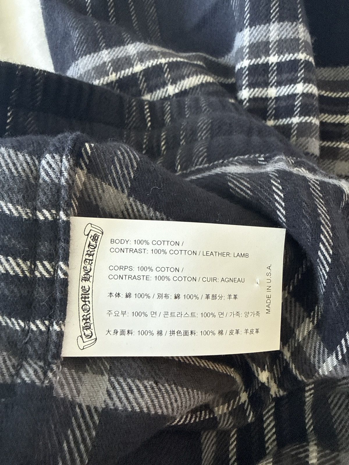 Chrome Hearts Chrome Hearts After School Flannel Pants Size US 34 / EU 50 - 5 Thumbnail