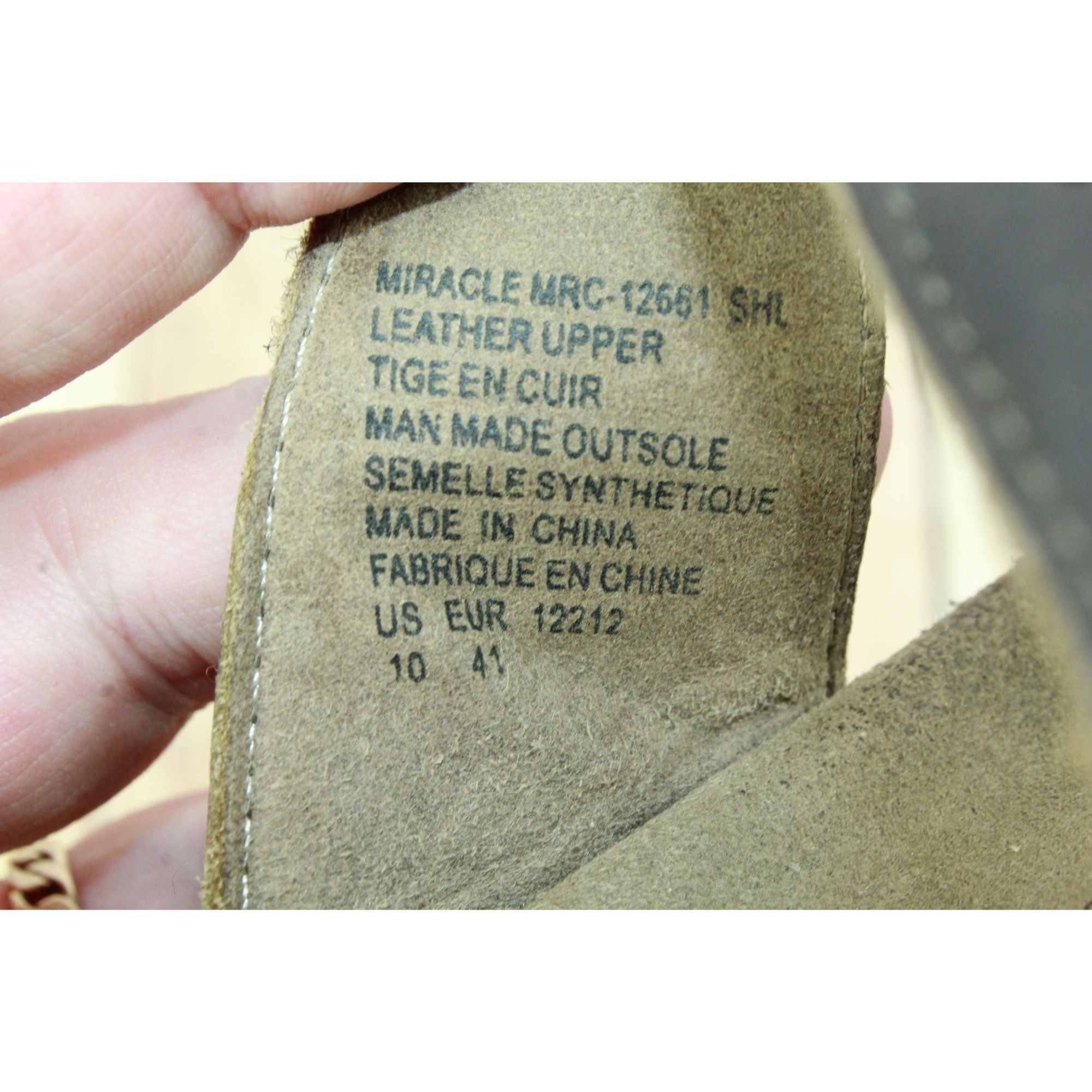 Taos Taos Miracle Women's Leather Comfort Wedge Sandals Size 10 Size US 10 / IT 40 - 8 Thumbnail