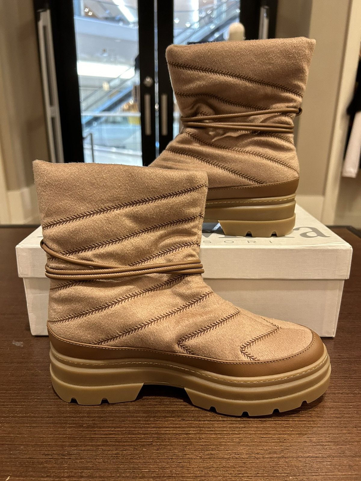 Max Mara Max Mara ‘Haze’ Boots Size US 7.5 / IT 37.5 - 3 Thumbnail
