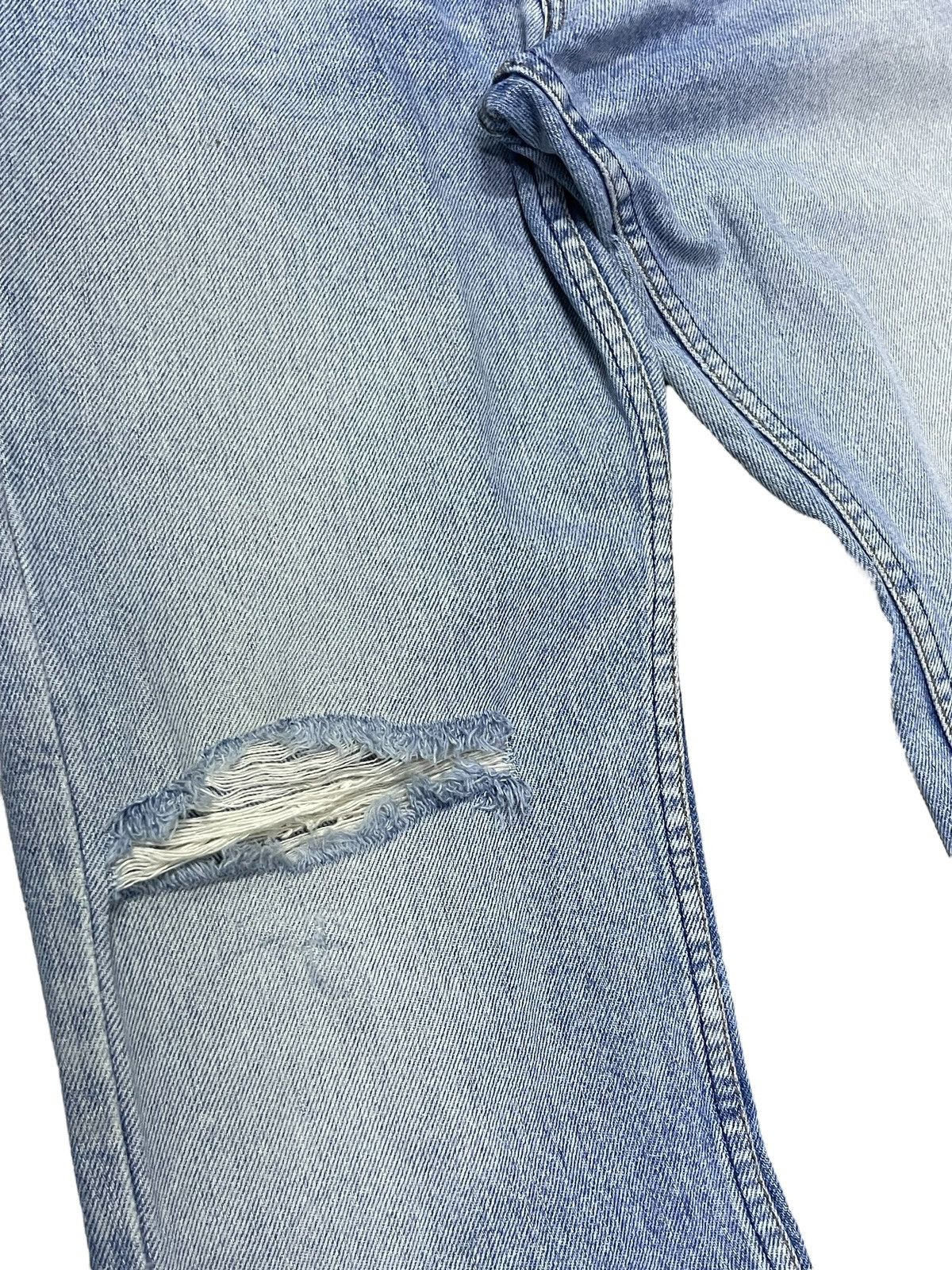 Levi's × Vintage Vintage Levis 606-0217 Tapered Cut Distressed Jeans Size US 32 / EU 48 - 7 Thumbnail