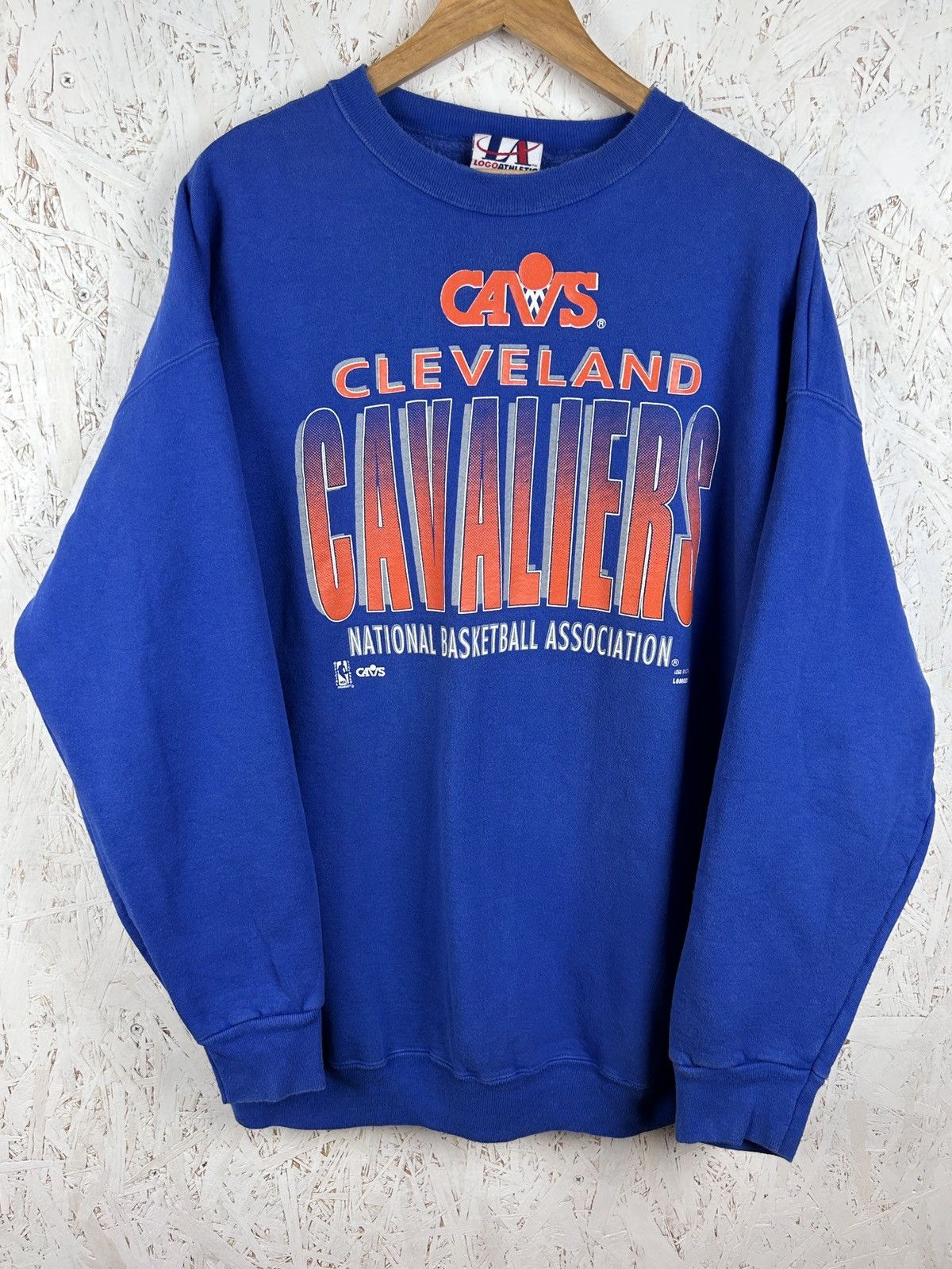 90s Vintage Cavs Cleveland Cavaliers NBA Sweatshirt Crewneck