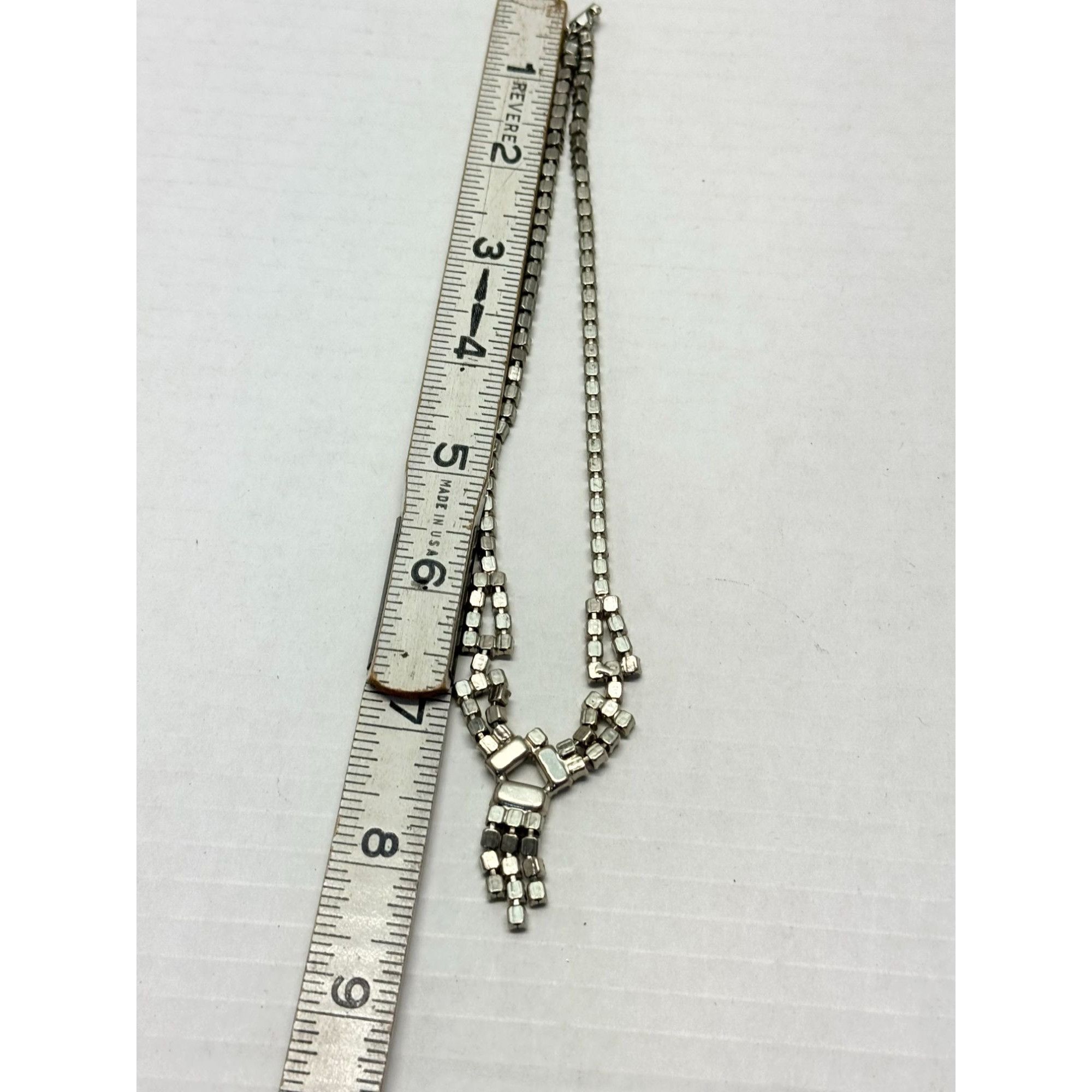 Vintage Vintage glass rhinestone collar necklace Size ONE SIZE - 5 Thumbnail