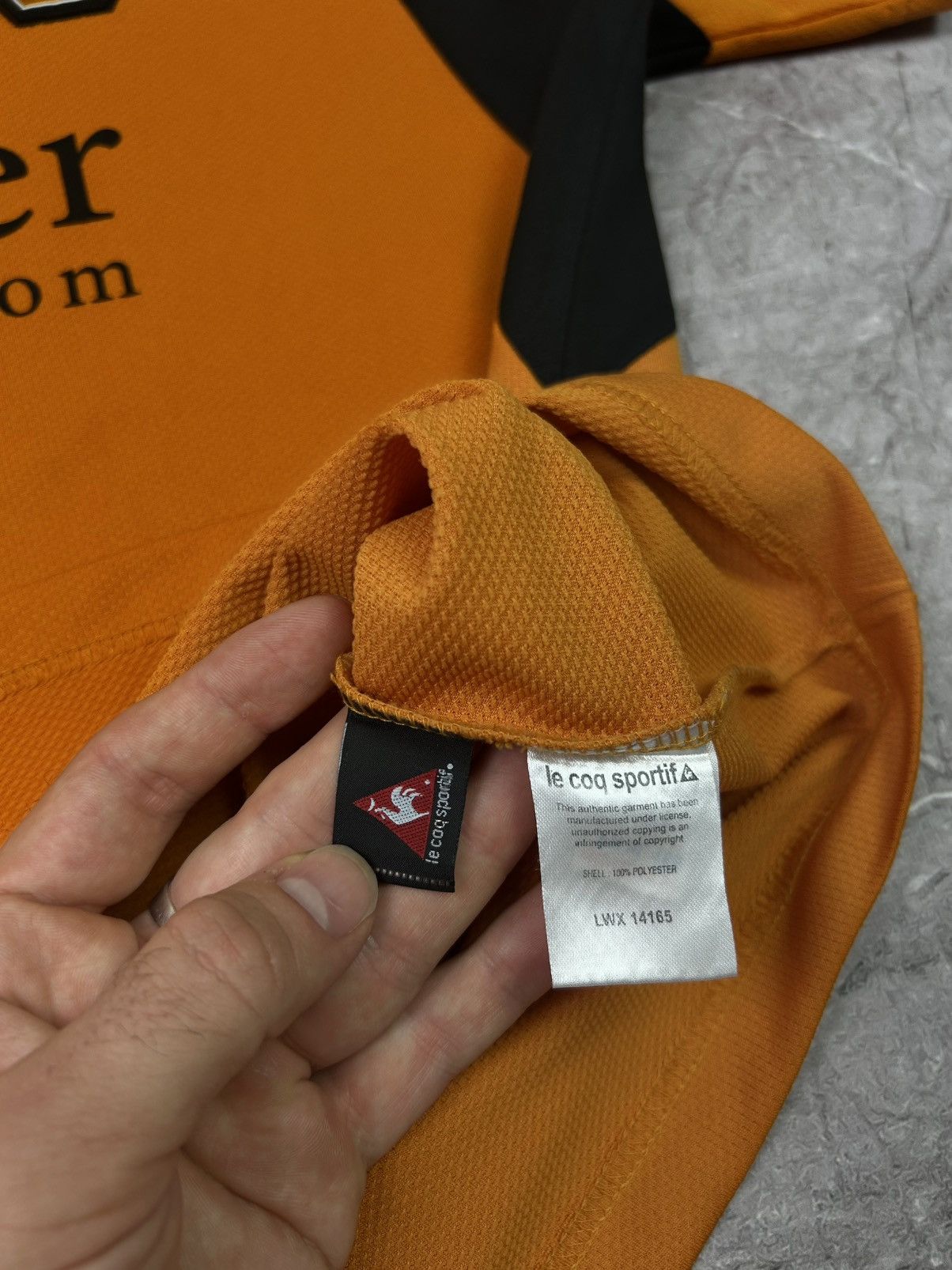 Le Coq Sportif Vintage Le Coq Sportif Wolverhampton Jersey Size L Size US L / EU 52-54 / 3 - 9 Thumbnail