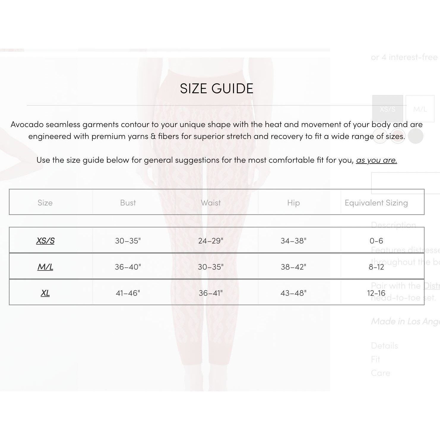 Other Avocado Blue and Black Spotted Cable Knit Lounge Yoga Leggin Size 25" / US 0 / IT 36 - 6 Thumbnail