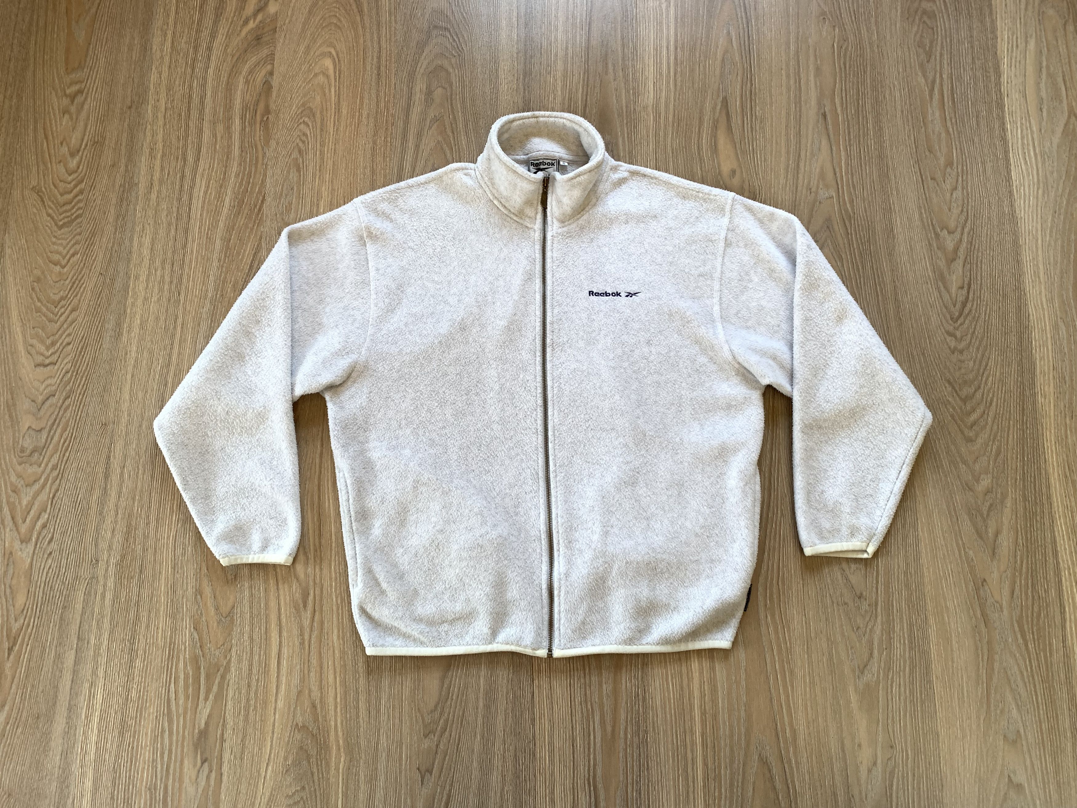 Reebok × Vintage Reebok Vintage Essentials Full Zip Fleece Sweatshirt Size US S / EU 44-46 / 1 - 1 Thumbnail