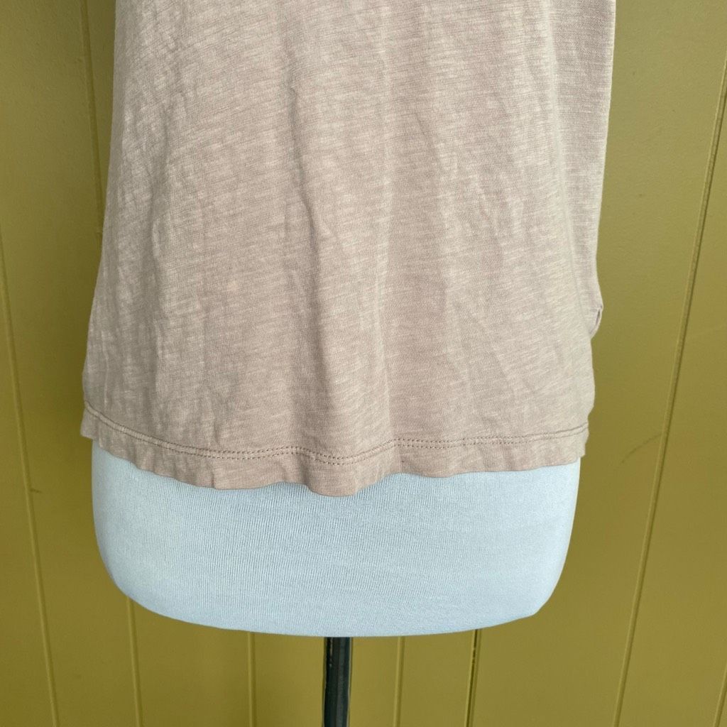 Madewell Madewell women S V-neck short sleeve shirt light pink Size S / US 4 / IT 40 - 2 Thumbnail