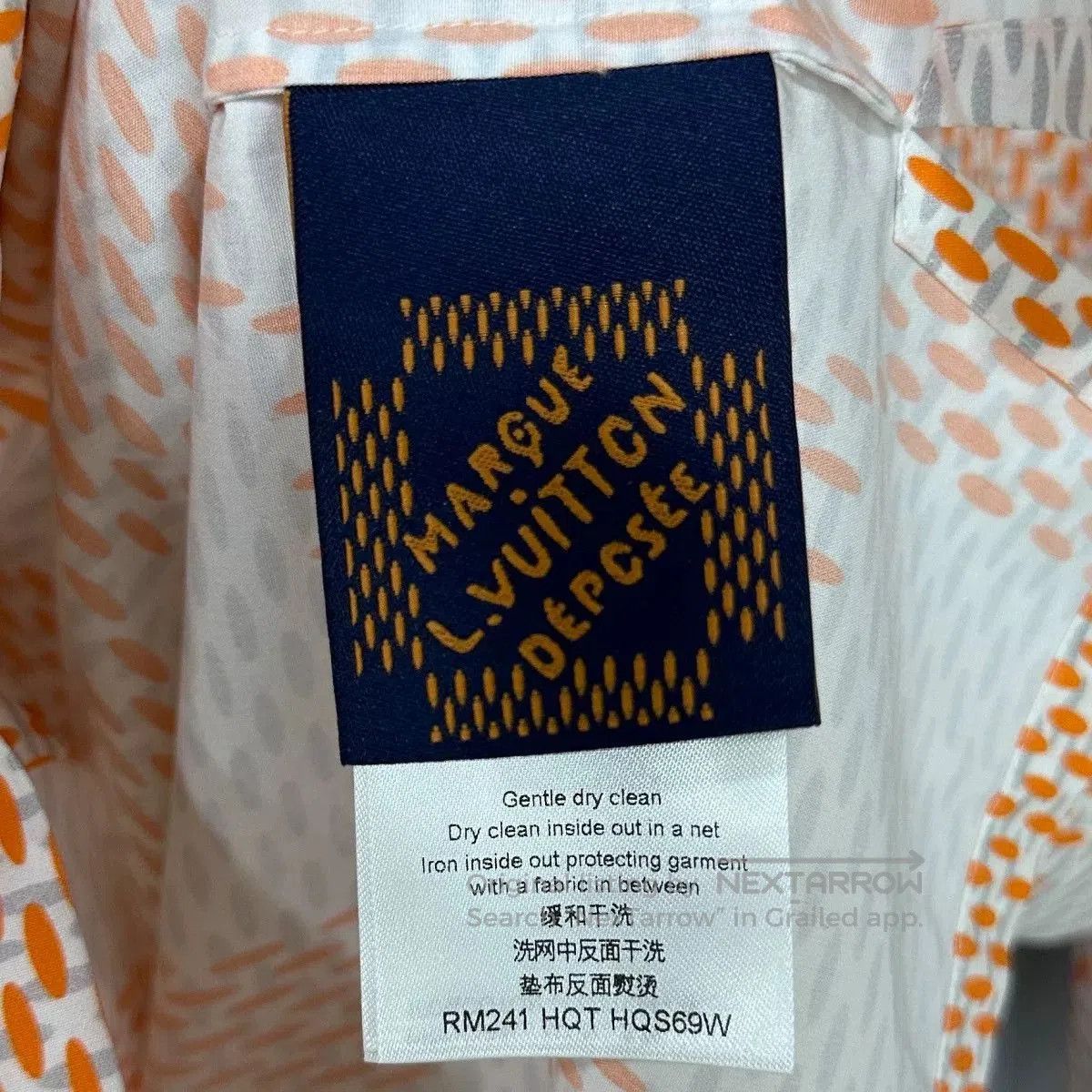 Louis Vuitton louis vuitton orange checkered short sleeve shirt. Size US L / EU 52-54 / 3 - 6 Thumbnail