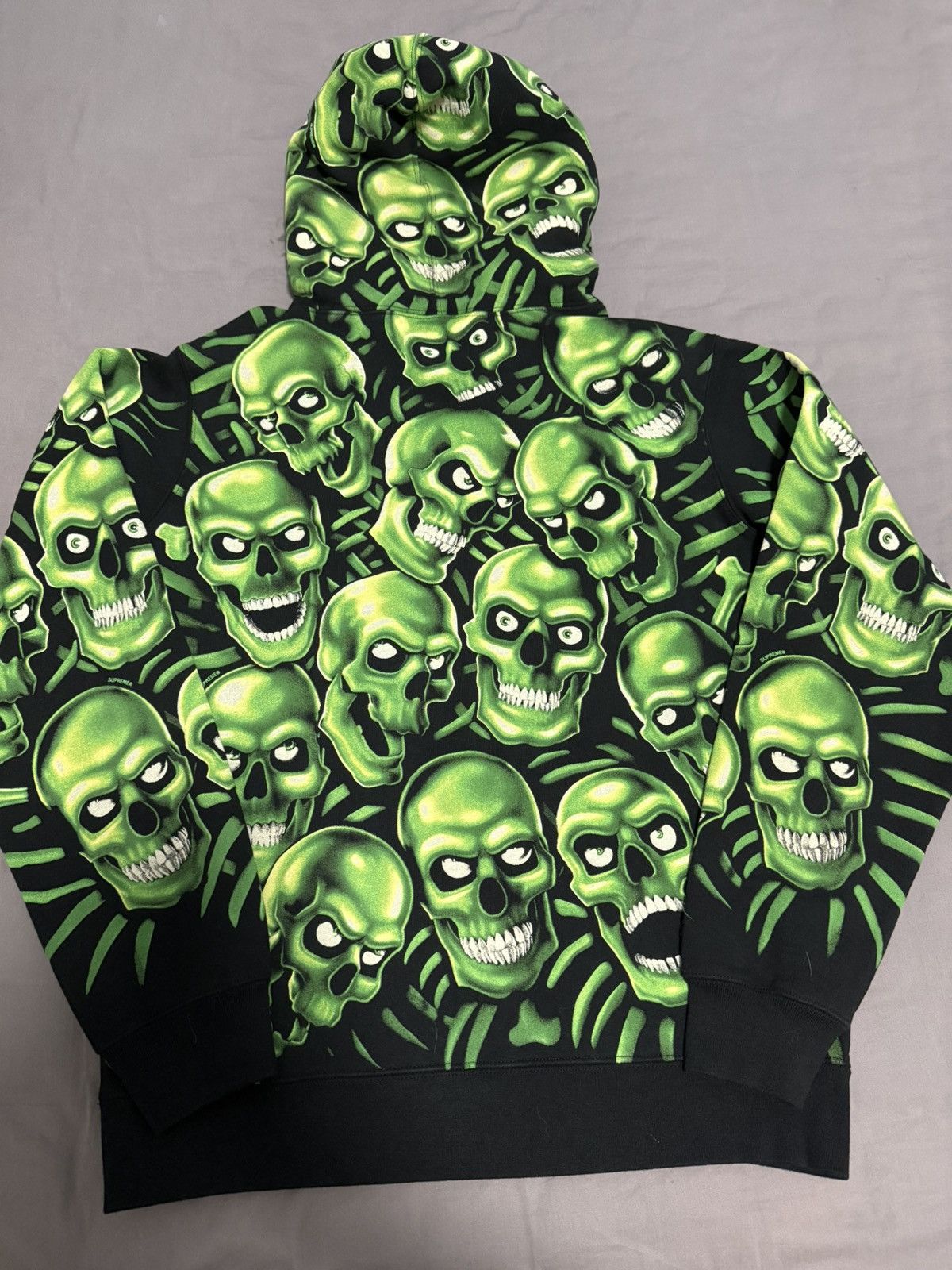 Supreme Supreme skull pile hooded sweatershirt hoodie Size US M / EU 48-50 / 2 - 2 Thumbnail