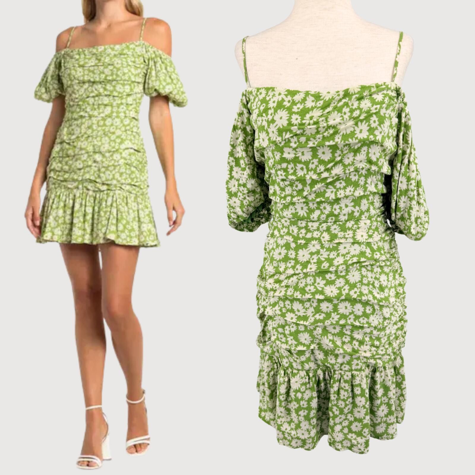 Other Revolve ASTR Floral Off Shoulder Mini Dress M Size M / US 6-8 / IT 42-44 - 1 Thumbnail