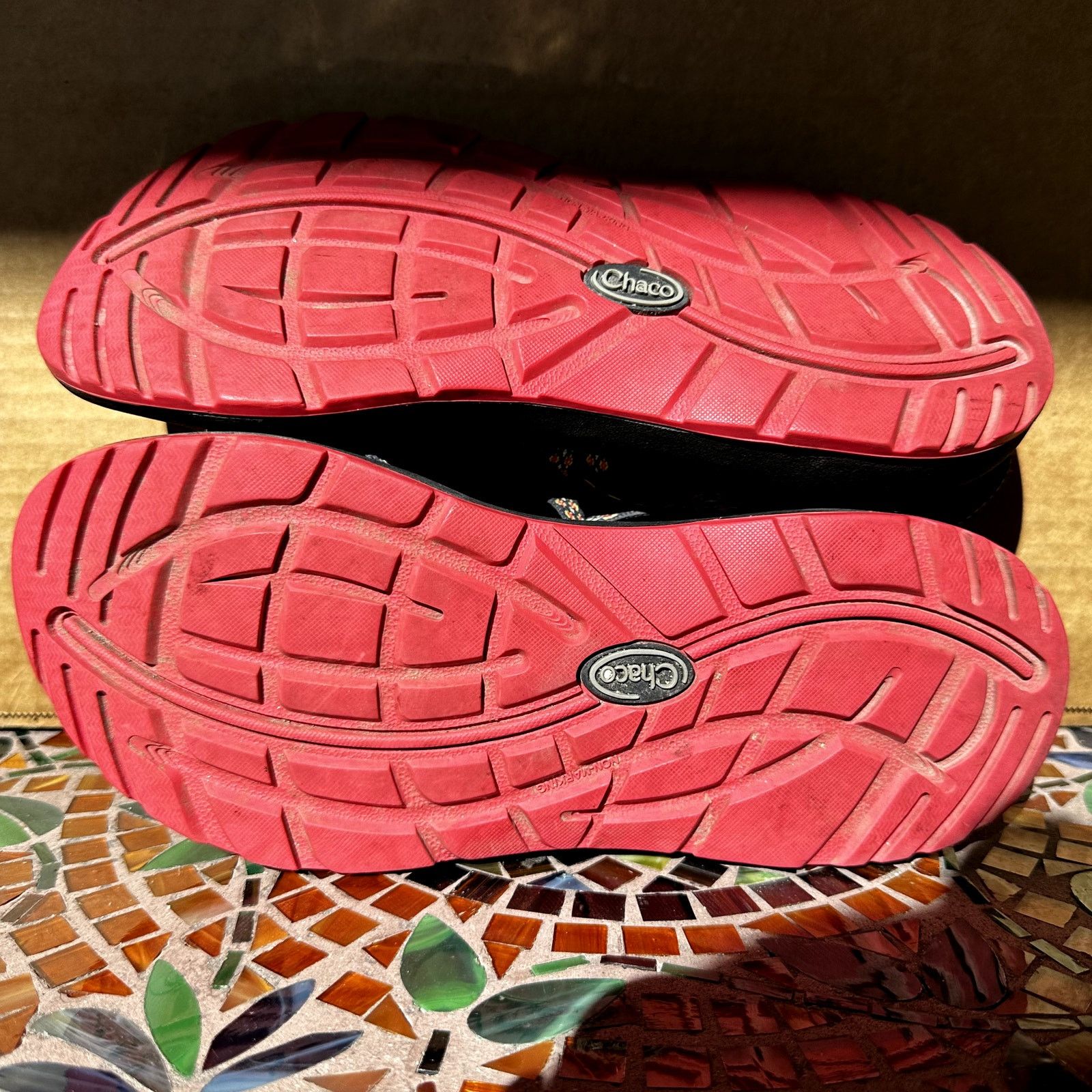 Chaco Chaco ZX/2 Sandals Waterproof Adjustable Chacogrip Red 10 Size US 10 / IT 40 - 5 Thumbnail