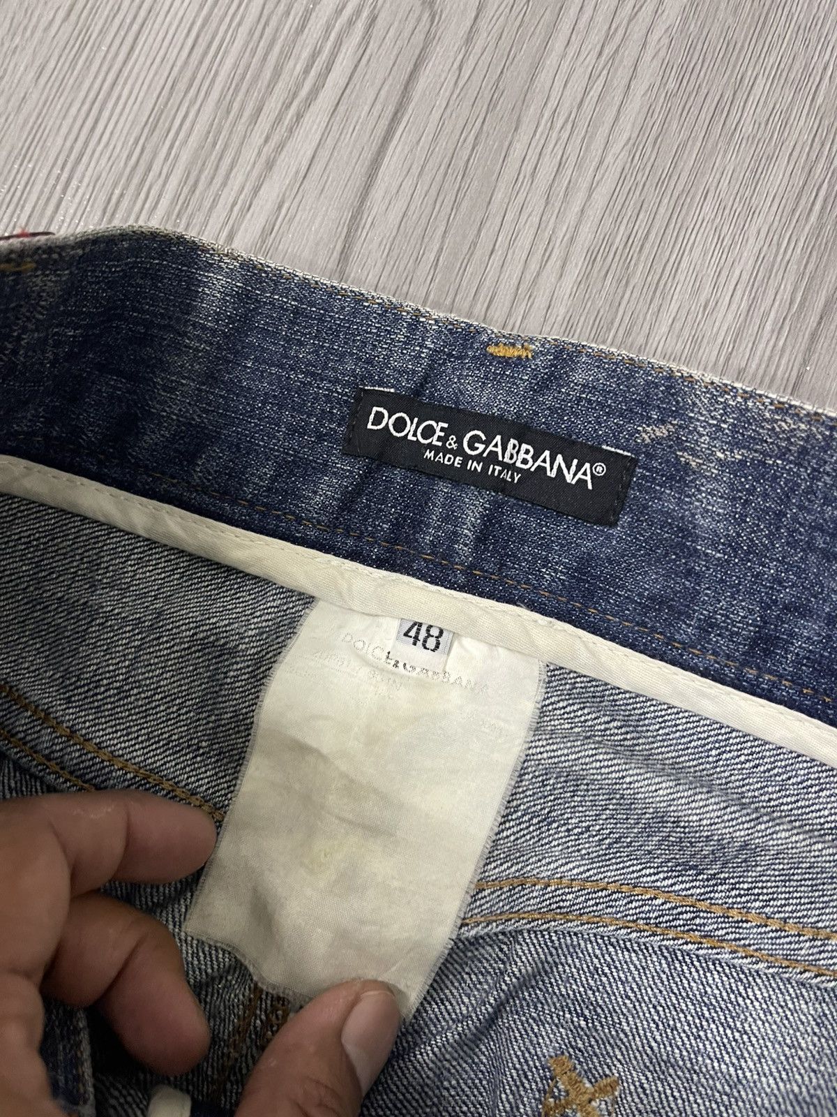 Dolce & Gabbana Dolce & Gabbana rip distressed denim Size US 32 / EU 48 - 6 Thumbnail