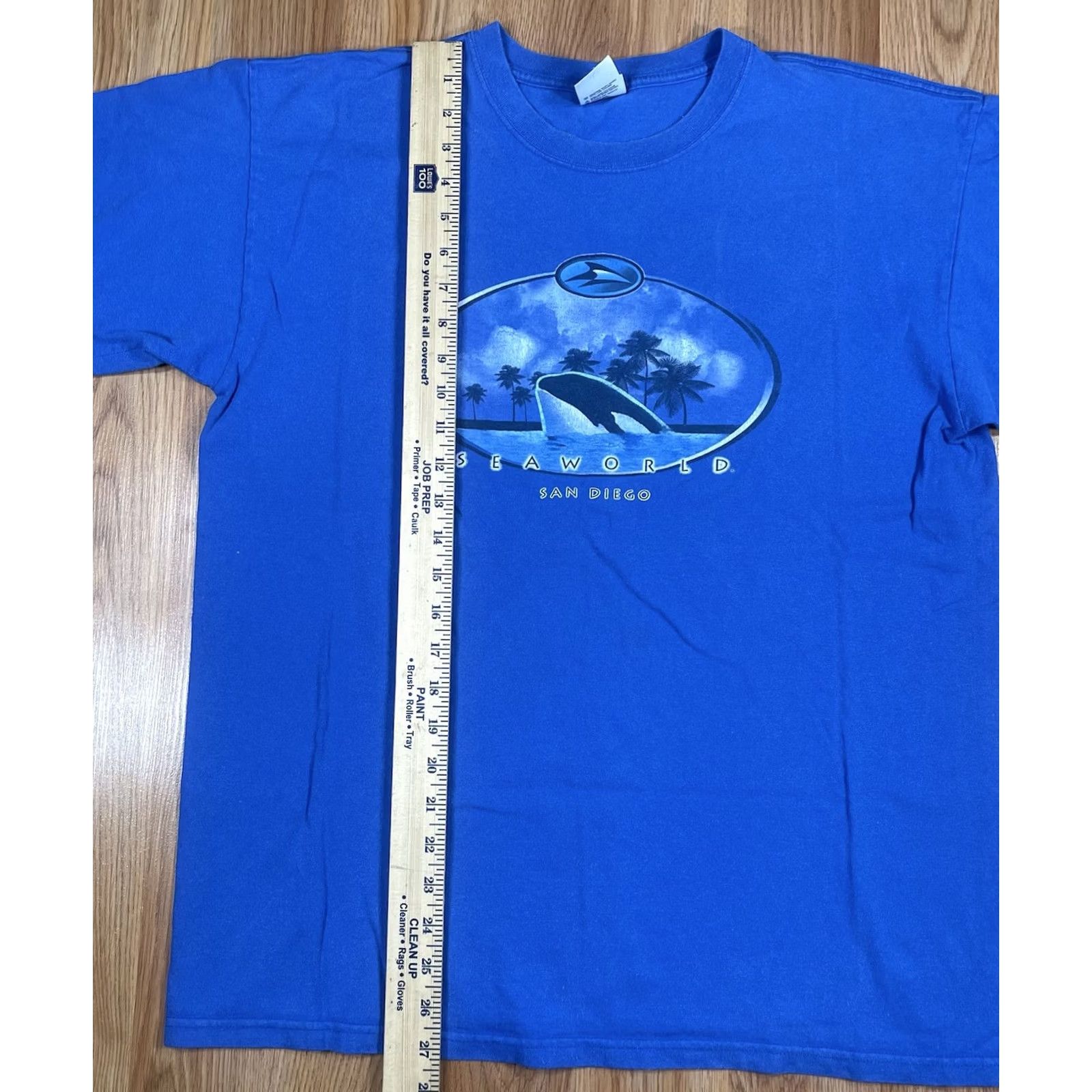 Anvil Anvil Graphics T-Shirt Mens L Large CrewNeck Short Sleeve SeaWorld San Diego Size US L / EU 52-54 / 3 - 3 Thumbnail