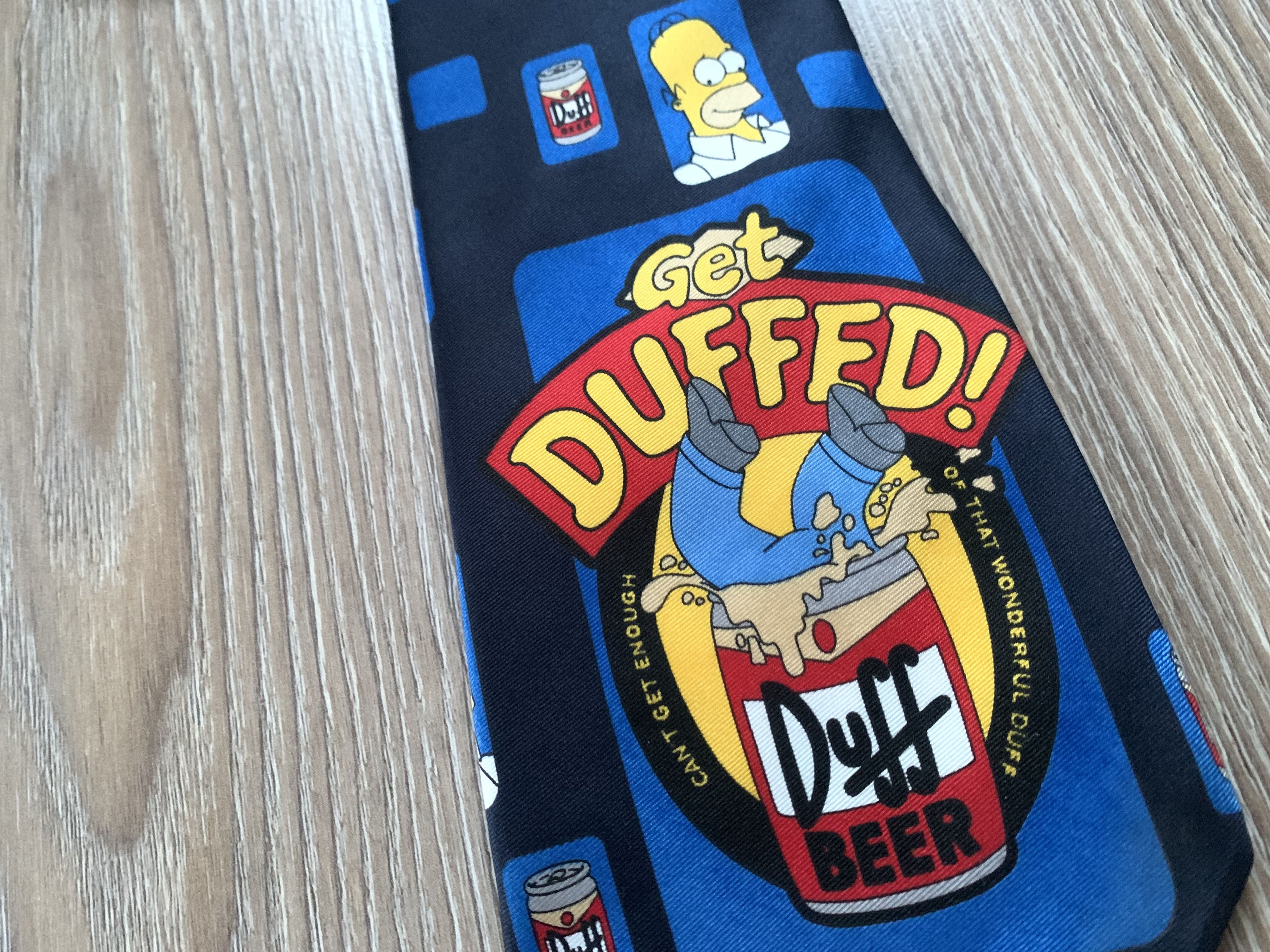 Other Vintage Printed The Simpsons Duffed Tie Size ONE SIZE - 5 Thumbnail