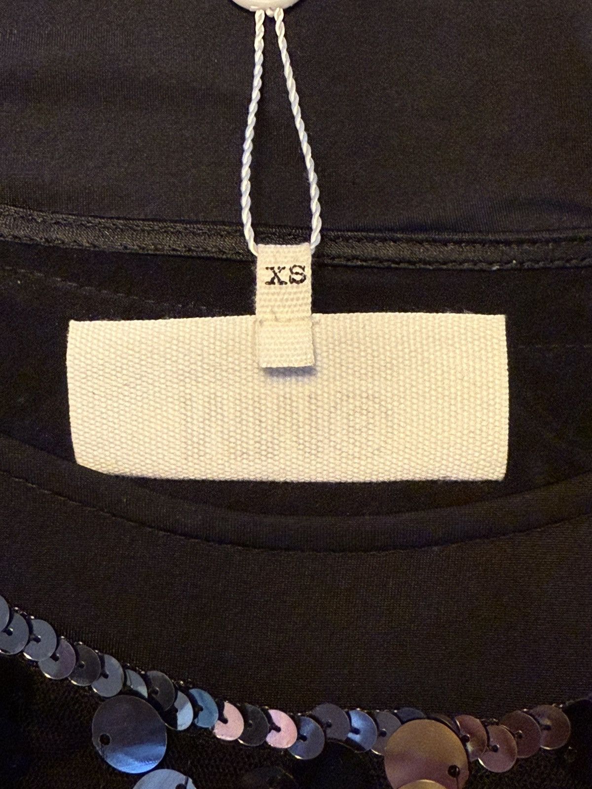 Maison Margiela MM6 Margiela Tee with Black and Silver Sequins Size XS / US 0-2 / IT 36-38 - 4 Thumbnail
