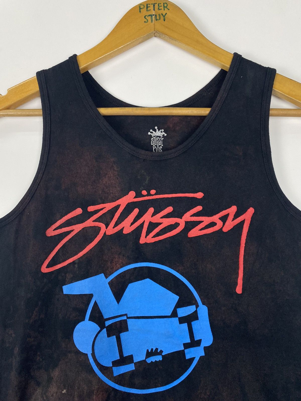 Stussy Vintage Stussy Kids Tank Top Size US L / EU 52-54 / 3 - 3 Thumbnail