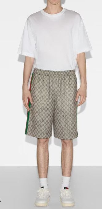 Gucci o1la5ras0426 Technical Jersey Short in Multicolor Size US 30 / EU 46 - 2 Thumbnail