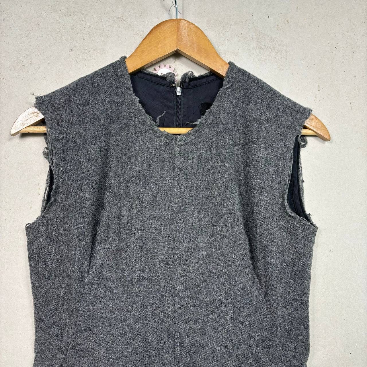 Junya Watanabe Junya Watanabe CDG AD2003 Archival Frayed Bow Dress Size M Size M / US 6-8 / IT 42-44 - 4 Thumbnail
