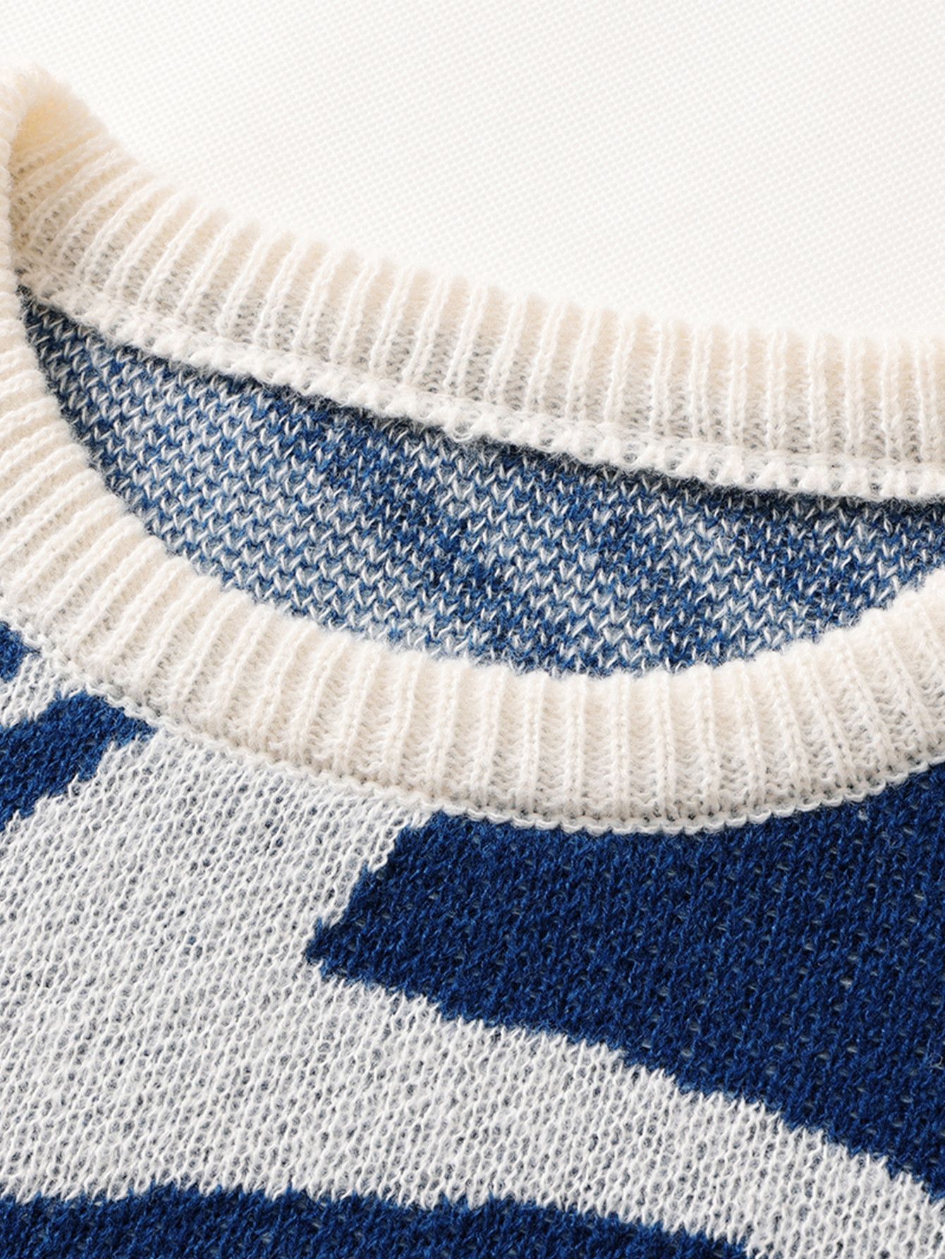 Japanese Brand Maze Jacquard Pullover Sweater Knitted Size US L / EU 52-54 / 3 - 3 Thumbnail
