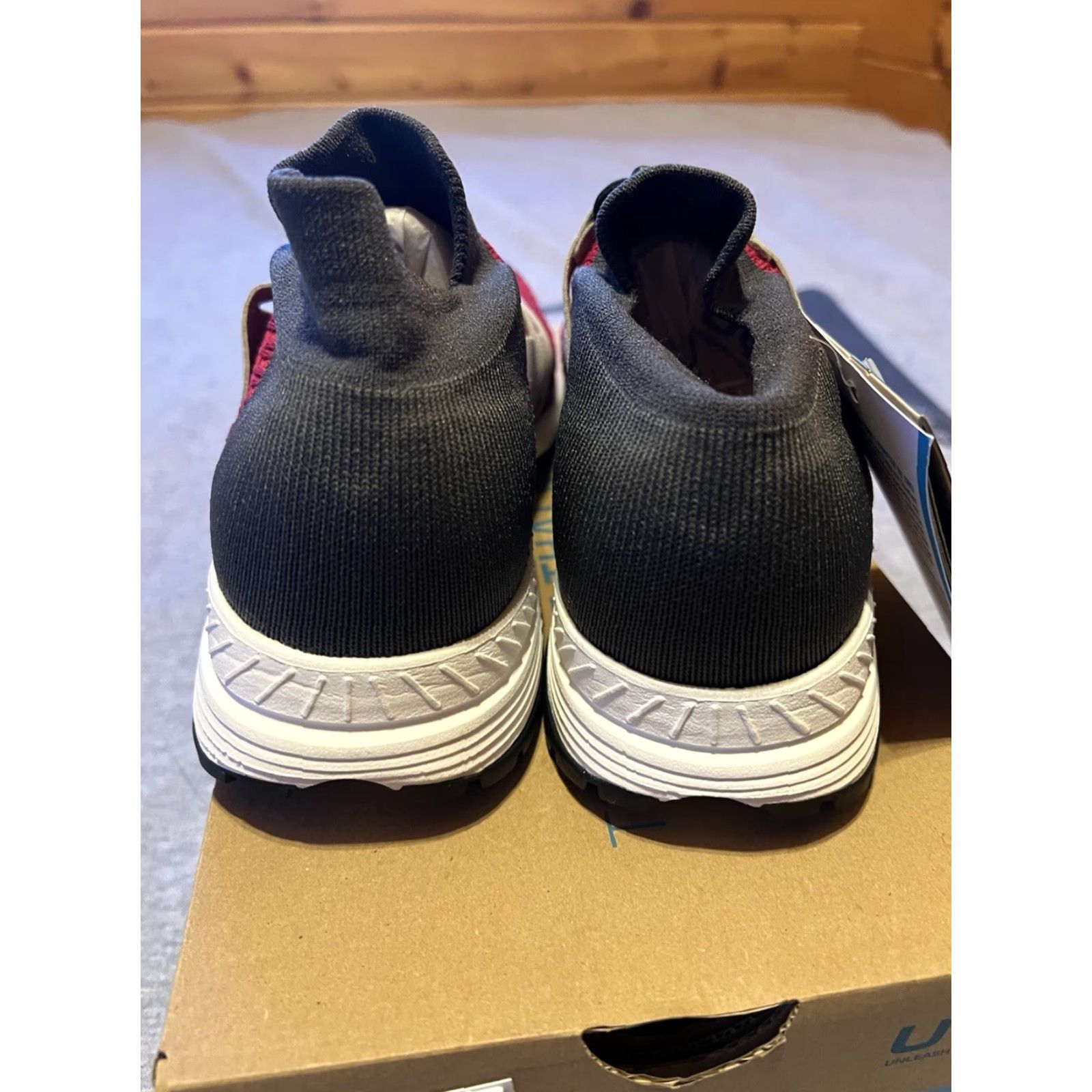 Vintage UYN Nature Tune Women’s Sneaker Merino Wool Size 41 Purple Red Running Lace Up Ventilated Spring Summer Italy Size US 10 / IT 40 - 2 Thumbnail
