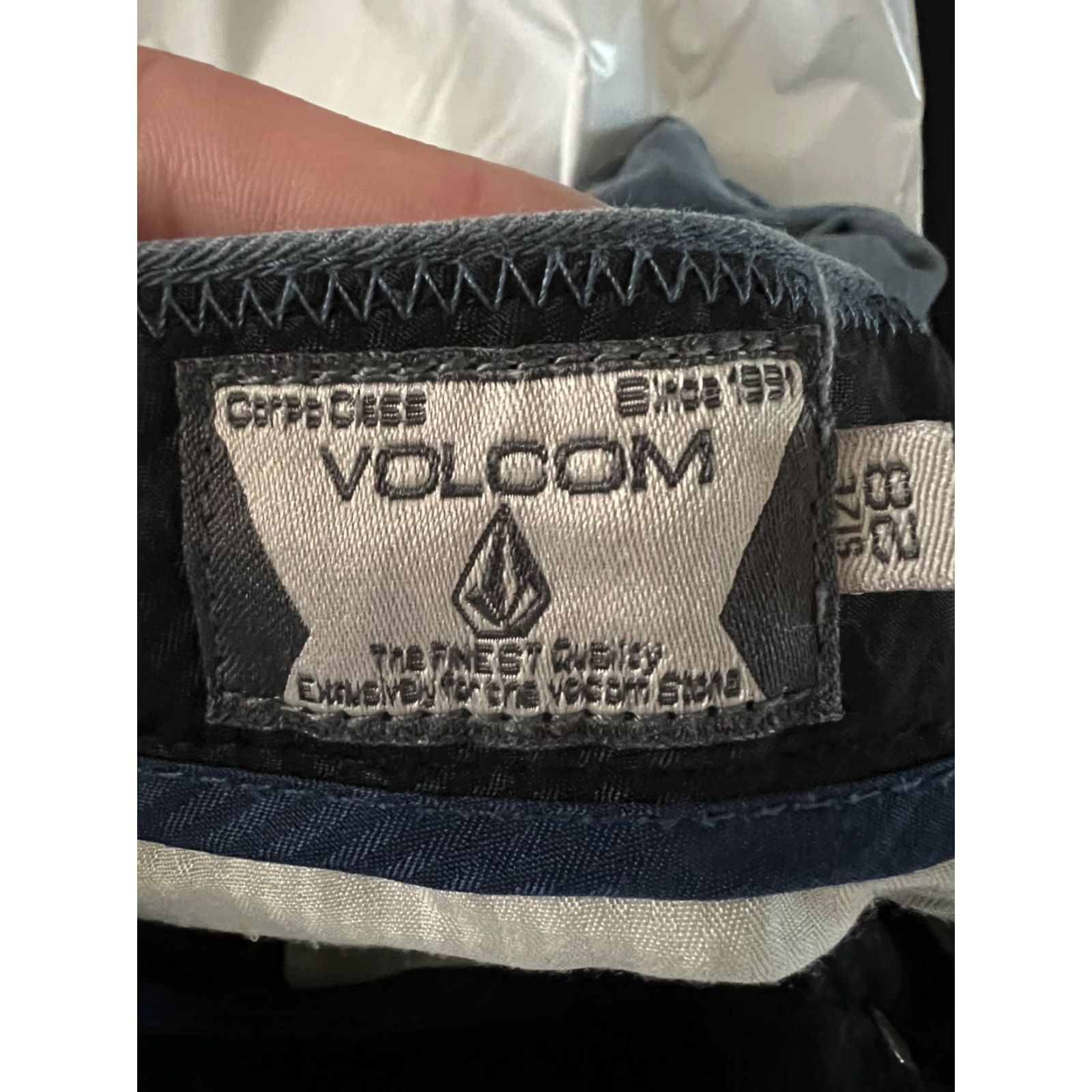 Volcom Volcom Chino Pants Mens 28 Blue Regular Fit Straight Leg Twill Casual Size US 28 / EU 44 - 8 Thumbnail