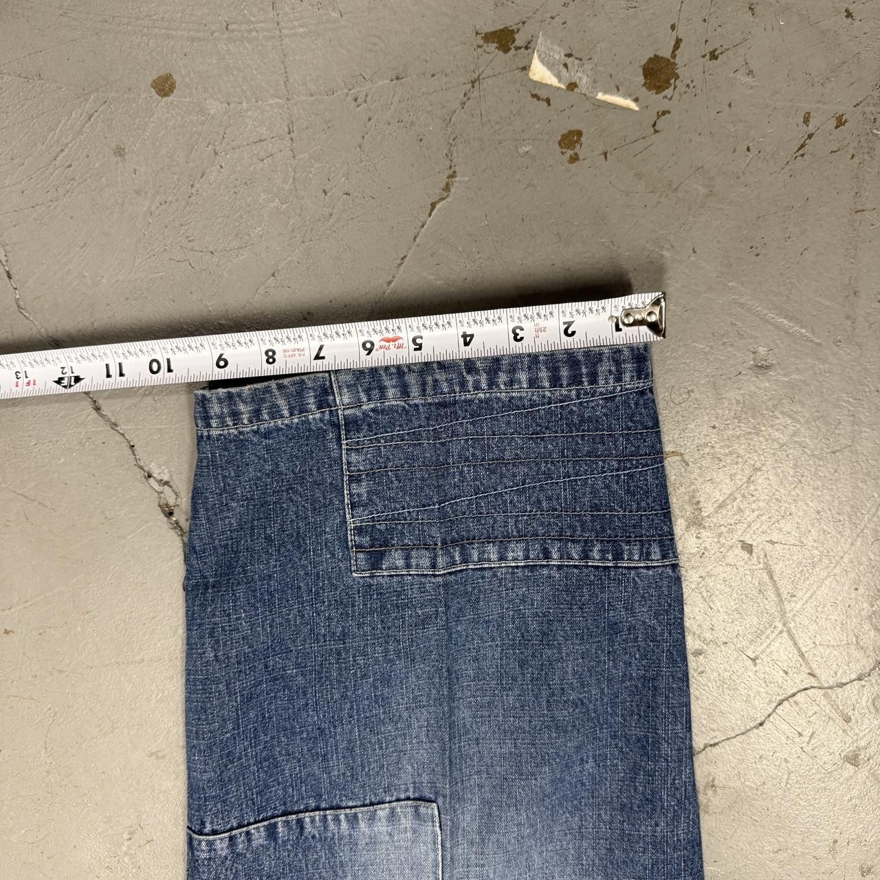 Southpole Southpole Red Tab Blue Faded Baggy Y2K Jeans 36 x 30 Size US 36 / EU 52 - 6 Thumbnail