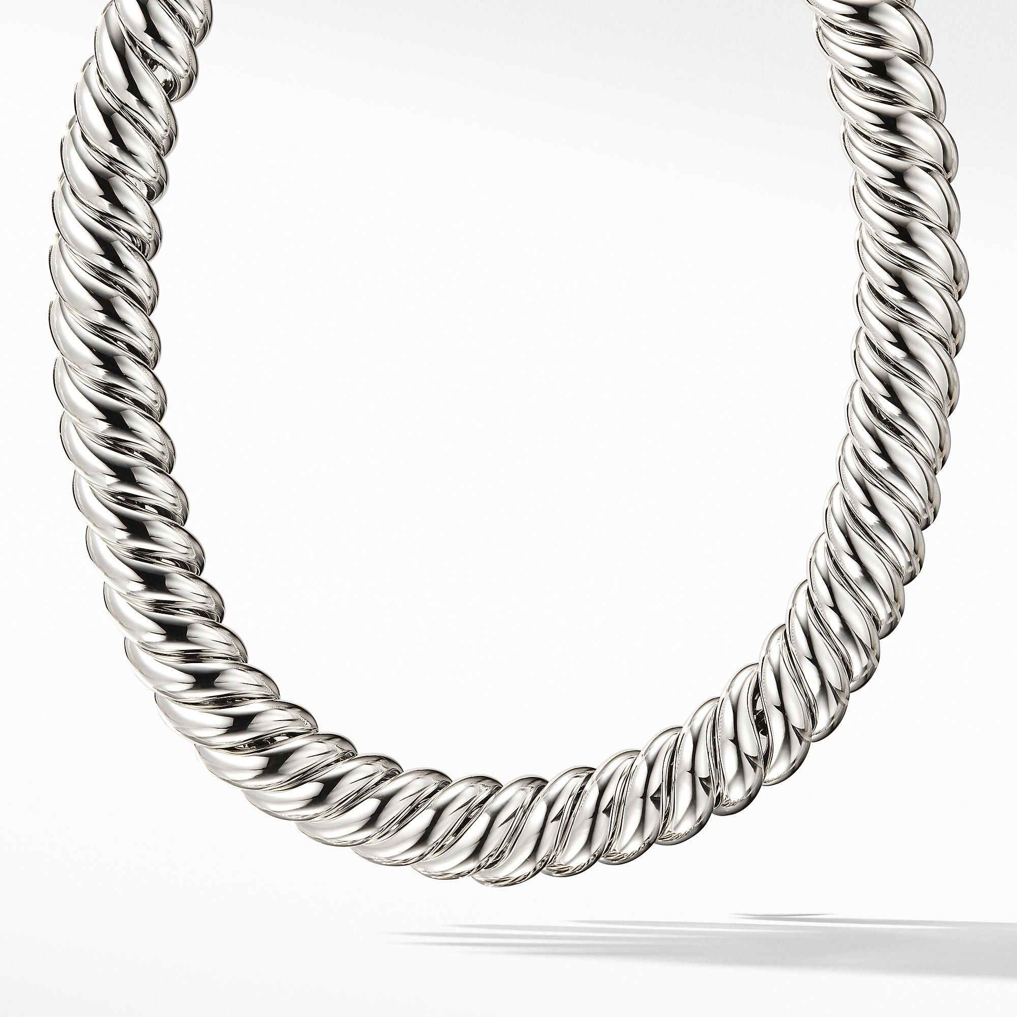 David Yurman o1w1db10526 N11898 Size:8/ Hampton Necklace in Silver Size ONE SIZE - 1 Preview