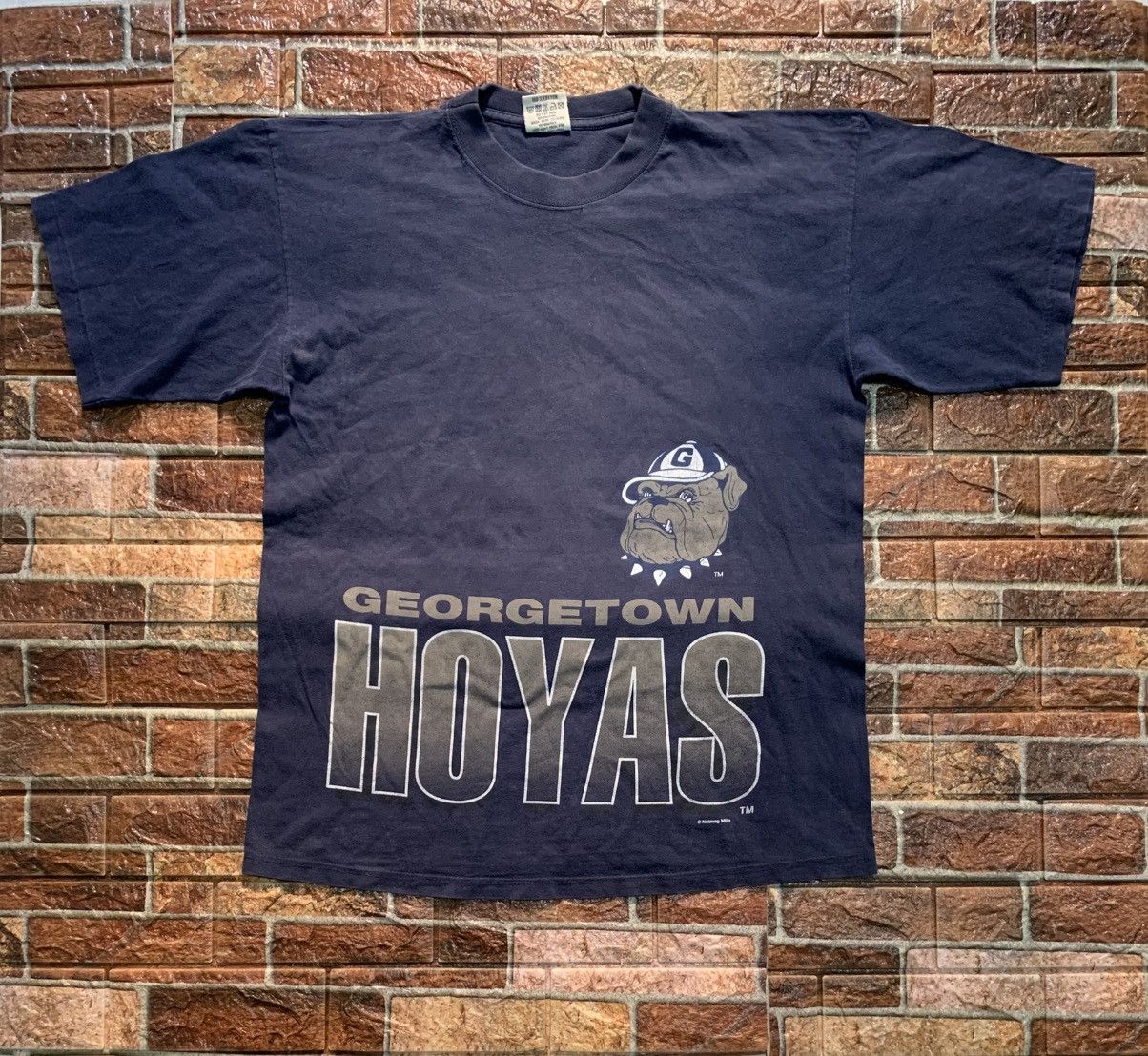 Nutmeg Georgetown hoyas vintage tshirt Size US XL / EU 56 / 4 - 2 Thumbnail