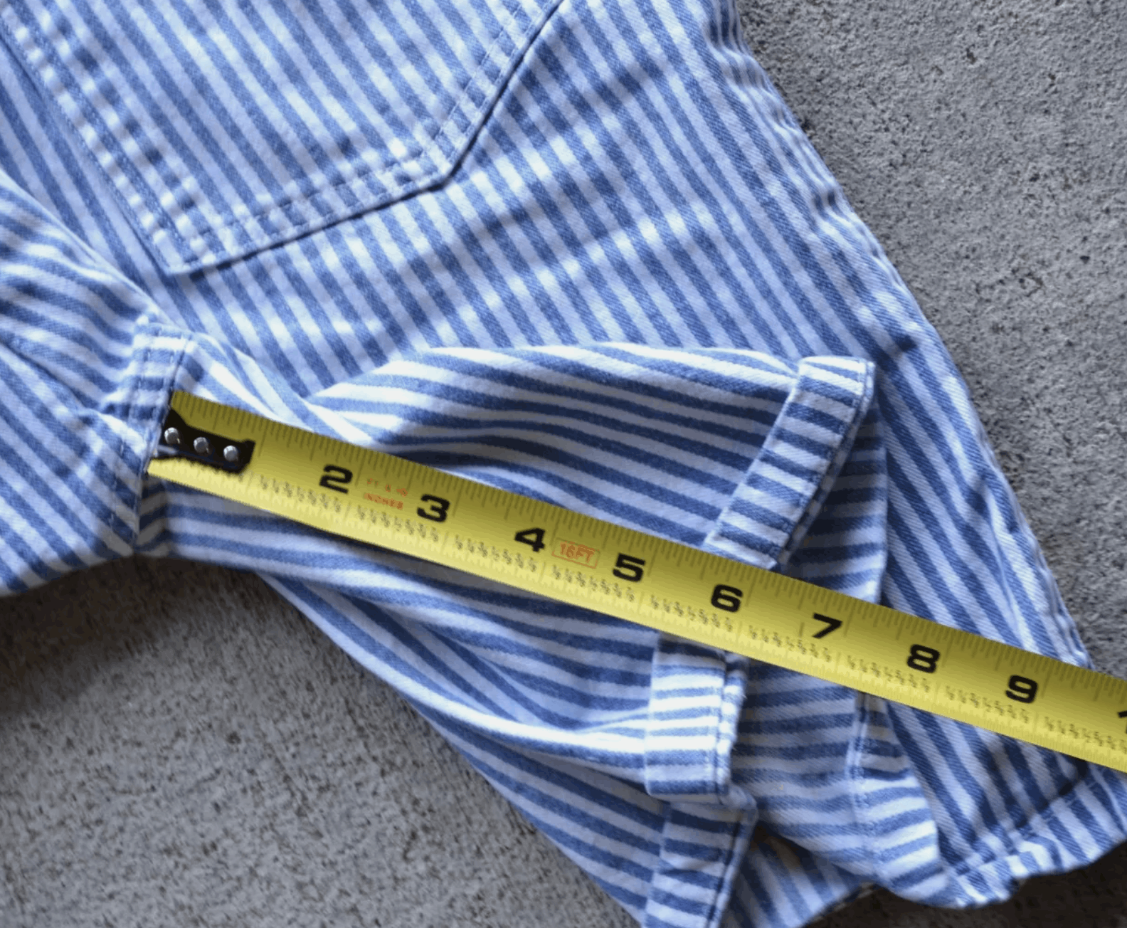 Vintage state of the art shorts striped womens size 5 Size 28" / US 6 / IT 42 - 6 Thumbnail