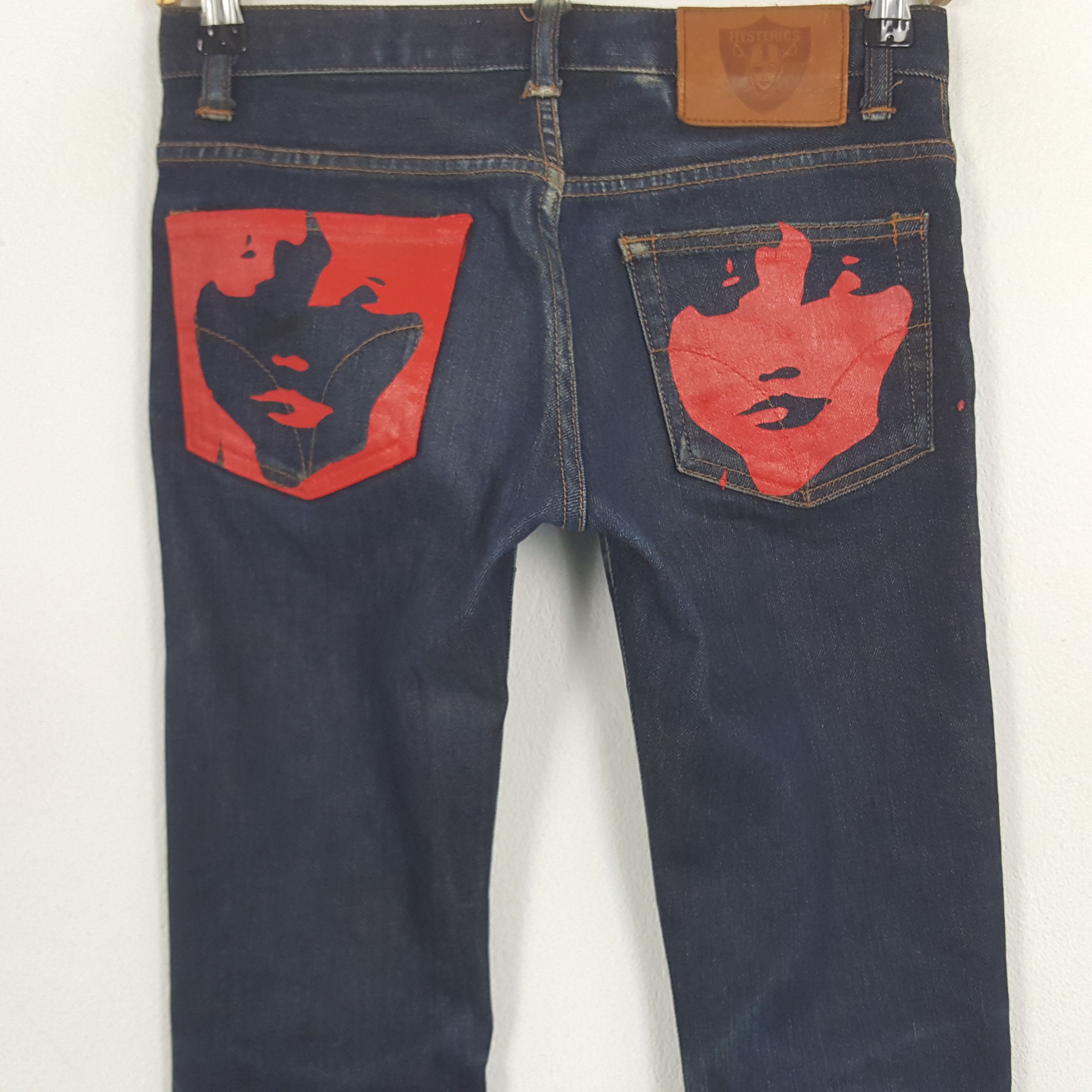 Hysteric Glamour × Japanese Brand × Vintage Vintage Hysteric Glamour Japanese Brand Slim Fit Denim Jeans Size US 27 - 2 Thumbnail