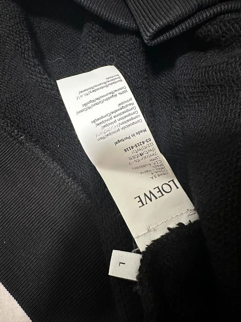 Loewe LOEWE Embroidered hooded sweater, classic. Size US L / EU 52-54 / 3 - 3 Thumbnail