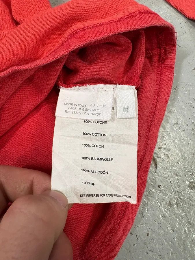 Prada × Vintage 2000s Prada Red Linea Rossa Longsleeves Size US M / EU 48-50 / 2 - 8 Thumbnail