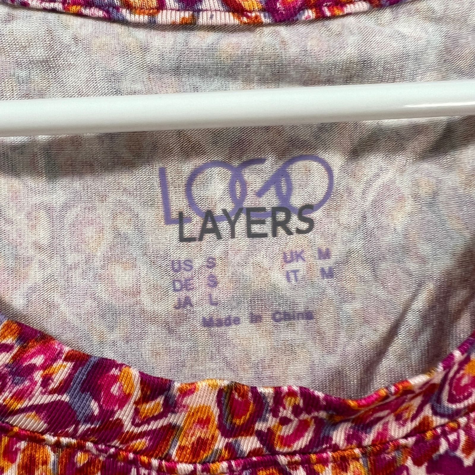 Other LOGO Layers by LoriGoldstein Womens Top Sleeveless Pink Size S / US 4 / IT 40 - 3 Thumbnail