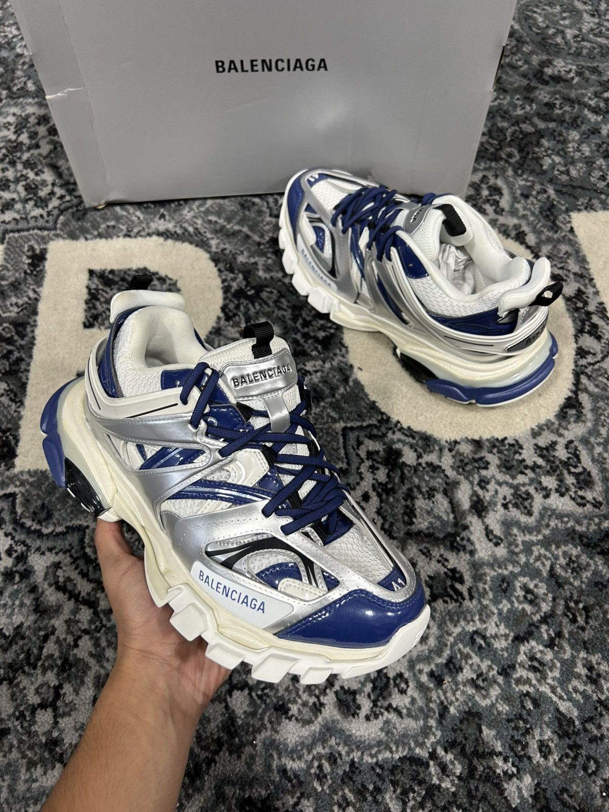 Balenciaga Balenciaga Track LED Size 8US/41EU Size US 8 / EU 41 - 2 Thumbnail
