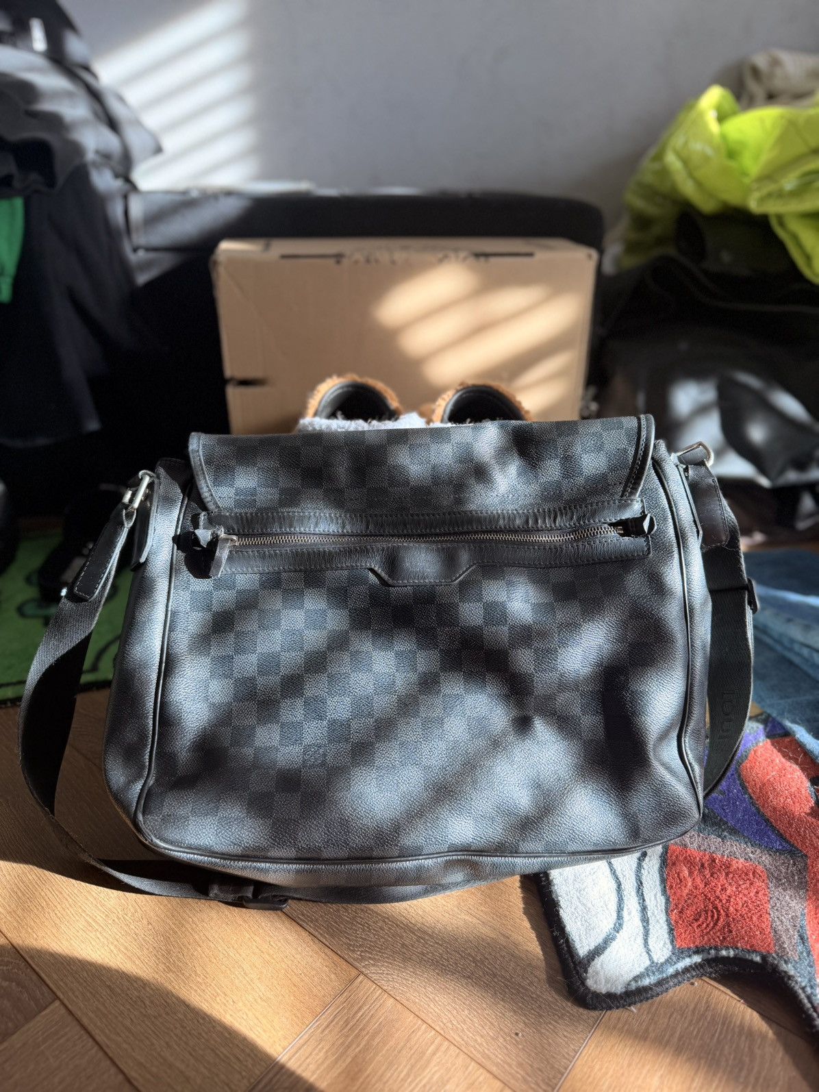 Louis Vuitton Louis Vuitton LV Daniel Graphite mm bag 2008 made in france Size ONE SIZE - 2 Thumbnail