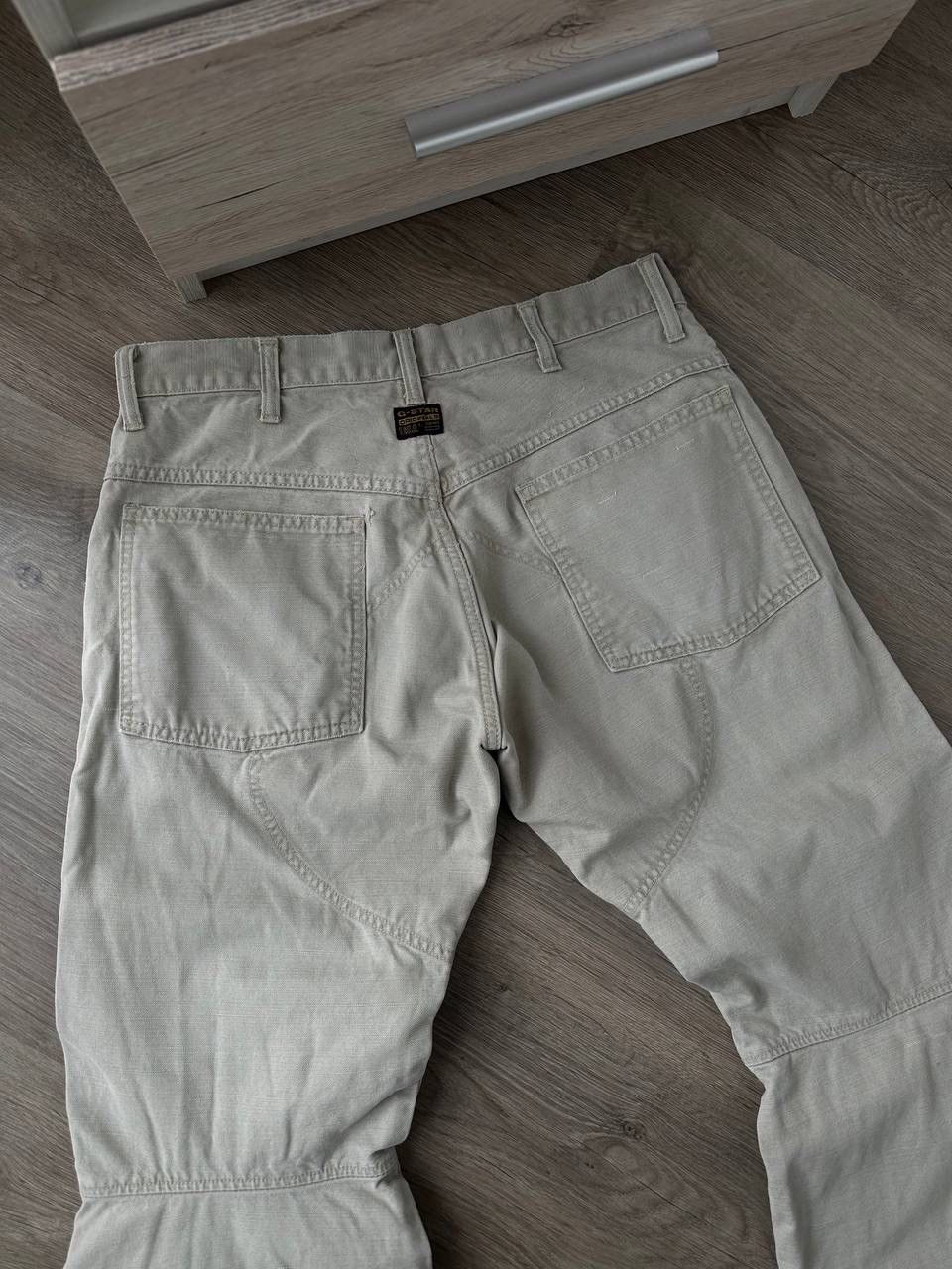 G-Star × Vintage Vintage G-Star Elwood White Cargo Distressed Pants Size US 32 / EU 48 - 6 Thumbnail