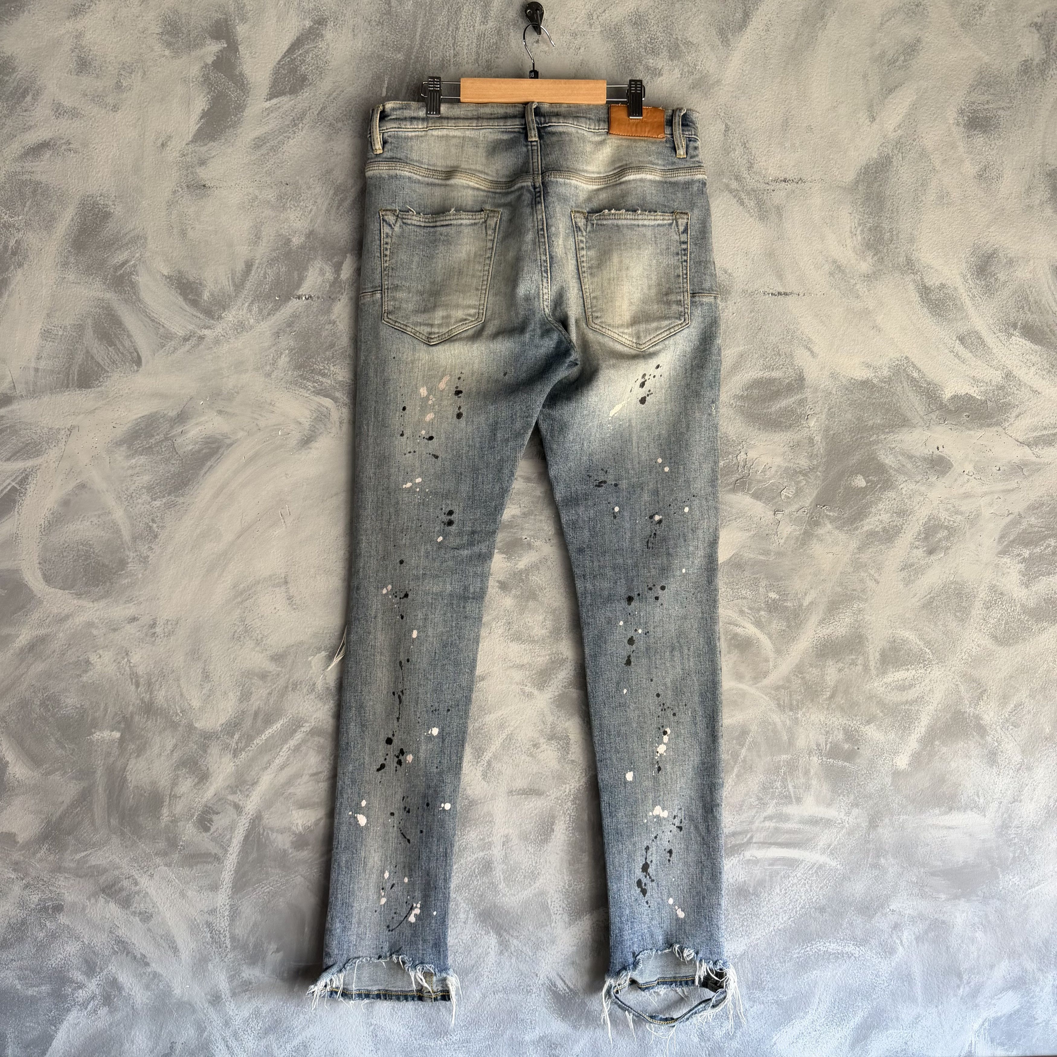 Purple Brand Purple Brand Jeans Mens 31x32 Blue P002 Skinny Fit Size US 31 - 5 Thumbnail