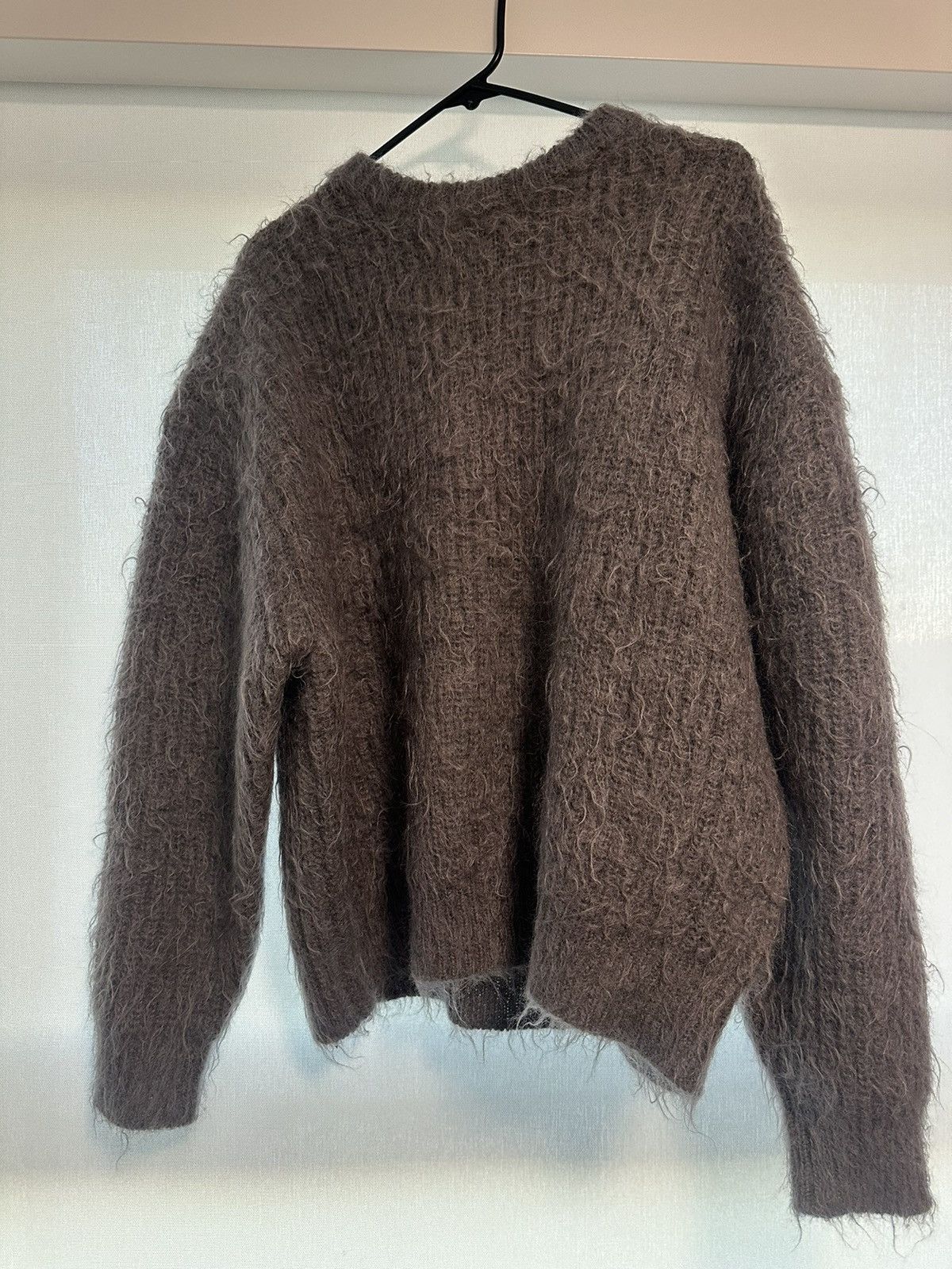 John Elliott Brushed Ribbed-Knit Sweater