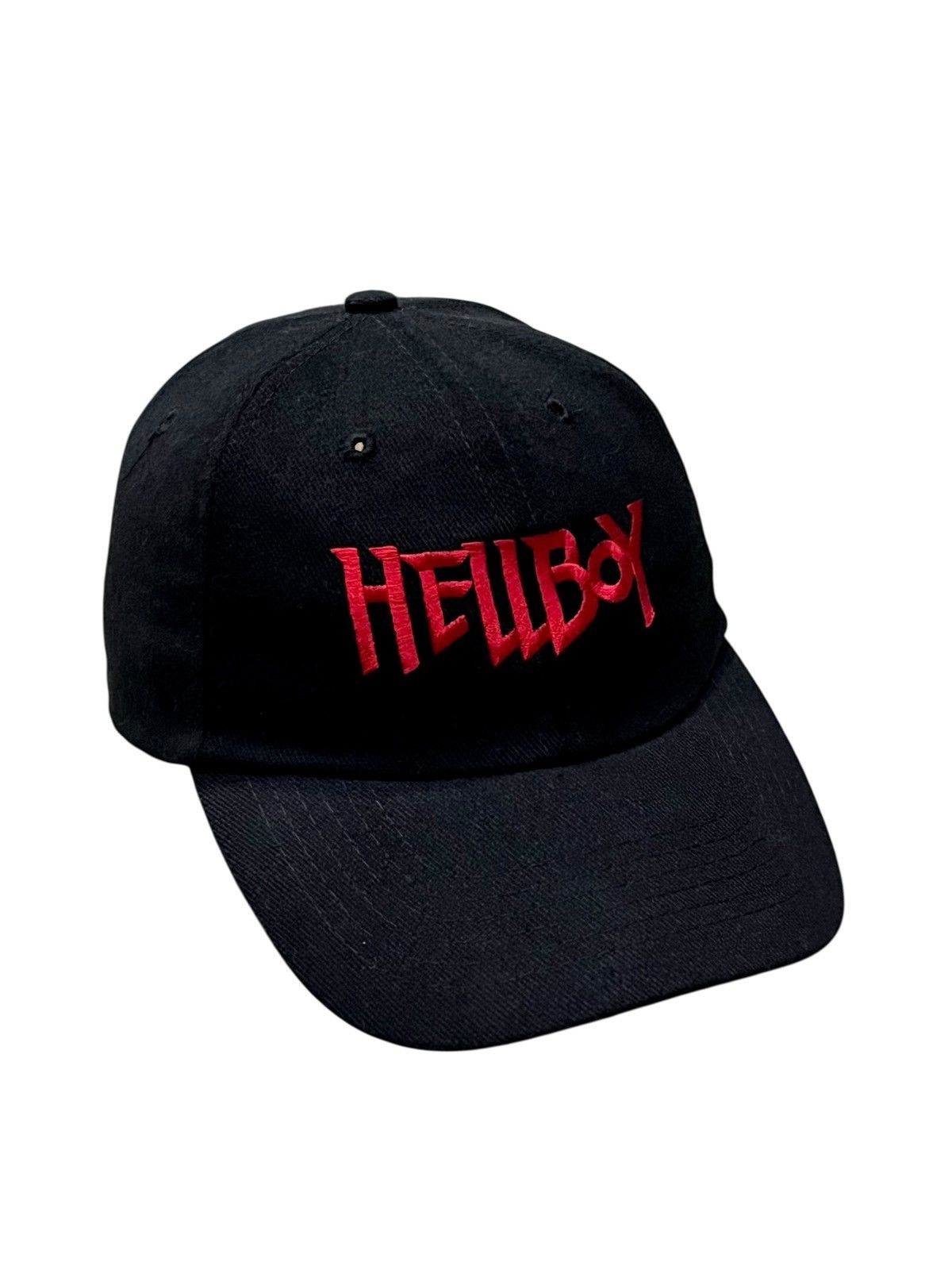 Other 🔥Vintage HELLBOY 2004 Movie Promo Cap Black Red Embroidery Size ONE SIZE - 4 Thumbnail