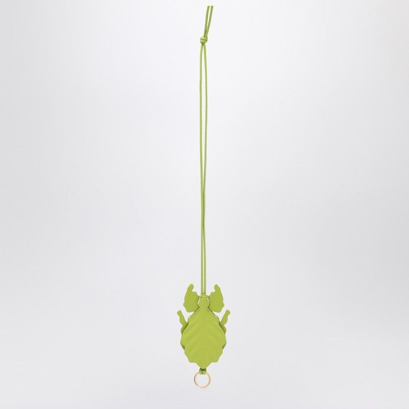Loewe Loewe Green Leaf Insect-Shaped Keychain Size ONE SIZE - 1 Thumbnail