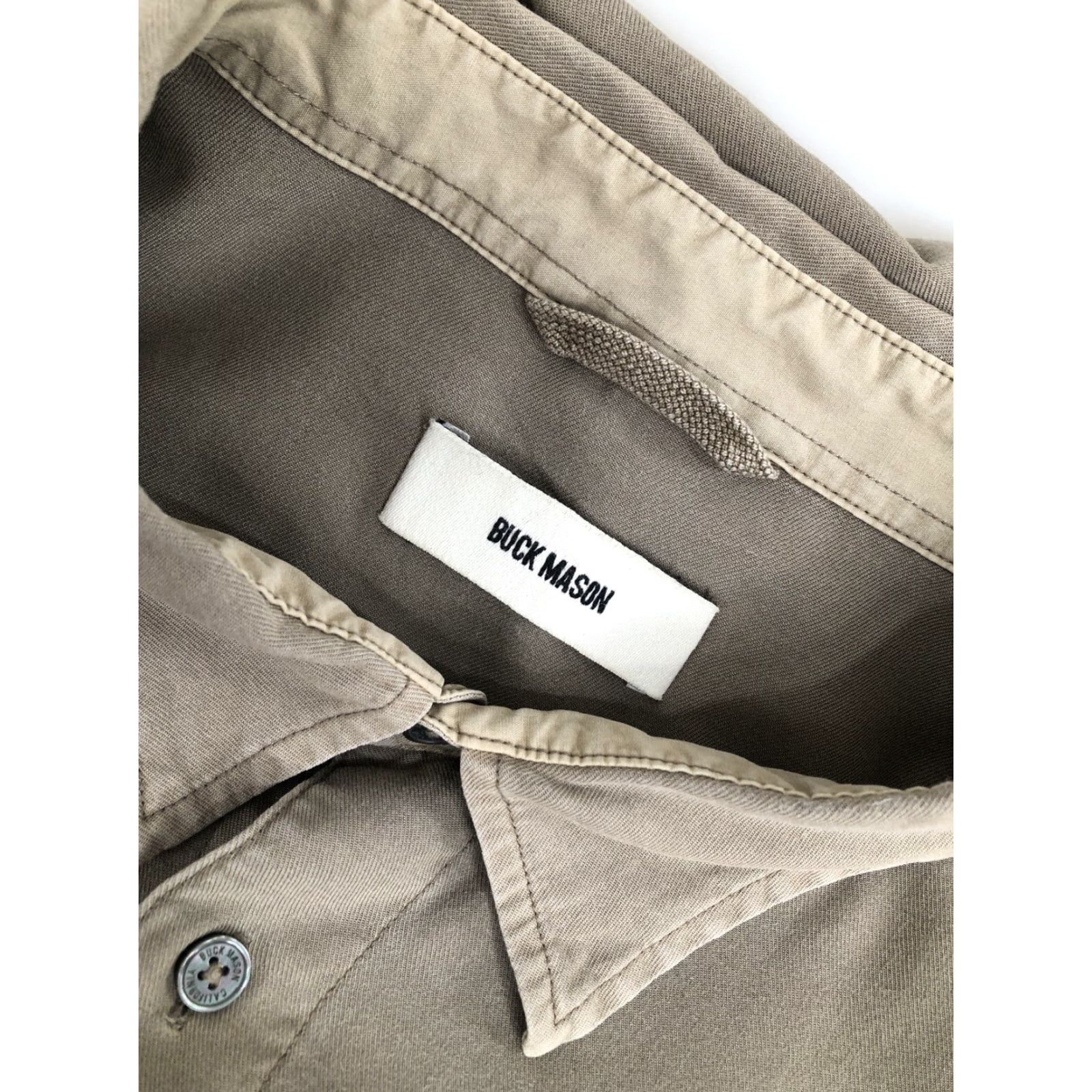 Buck Mason VINTAGE Buck Mason / LOS ANGELES - Mens Lg. Bush Safari Work Shirt Size US L / EU 52-54 / 3 - 5 Thumbnail