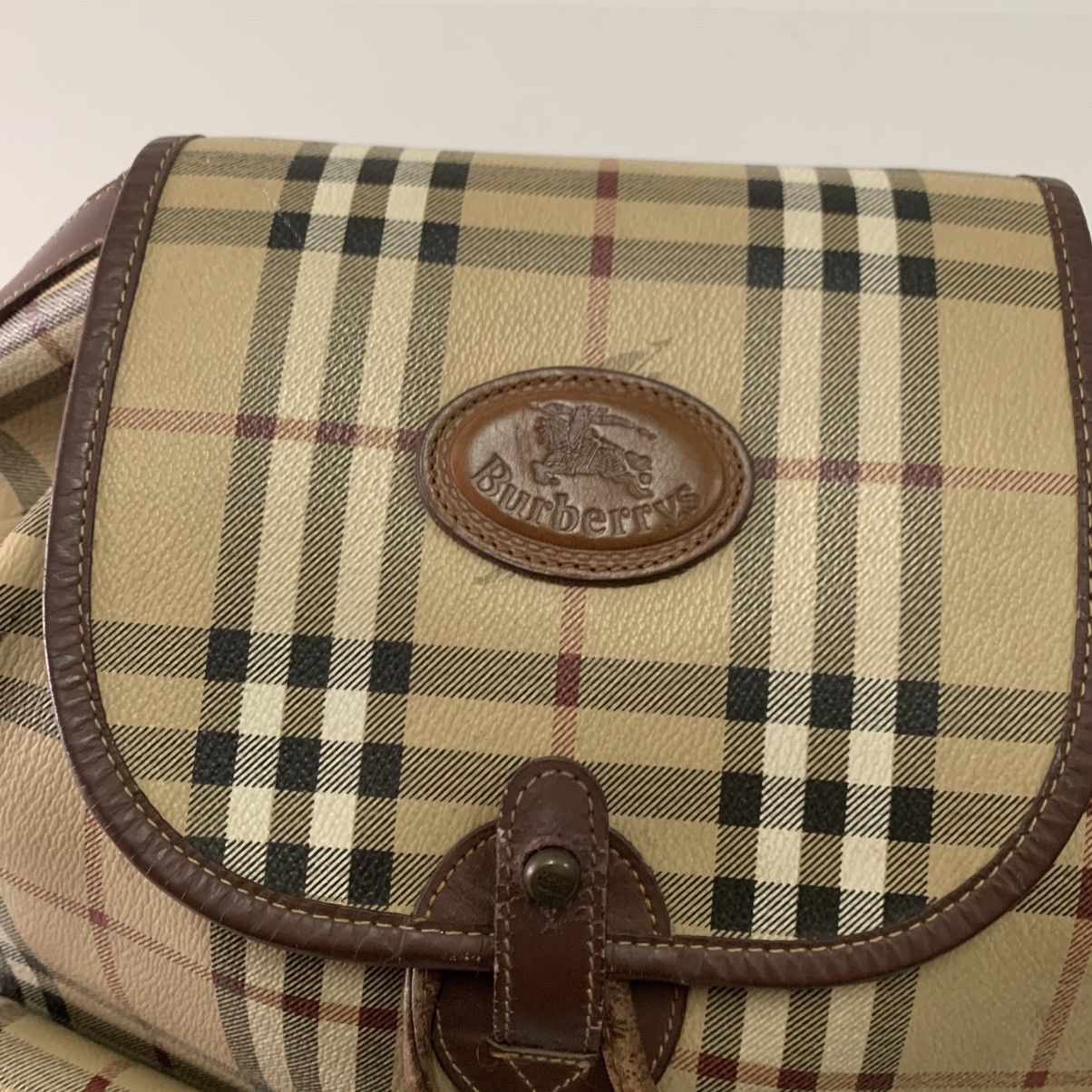 Burberry Burberrys Novacheck Large Backpack Size ONE SIZE - 3 Thumbnail