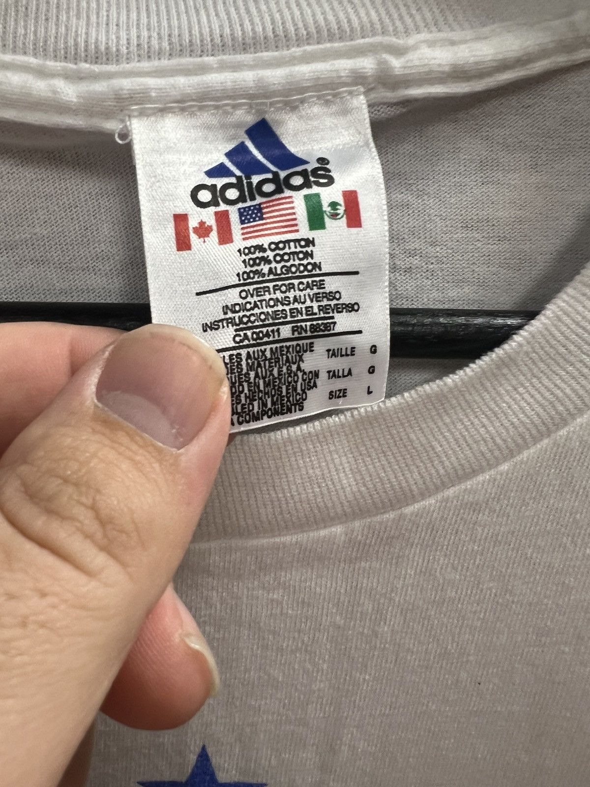 Adidas Vintage 1997 Adidas The Big Time Basketball Shirt Size US L / EU 52-54 / 3 - 3 Thumbnail